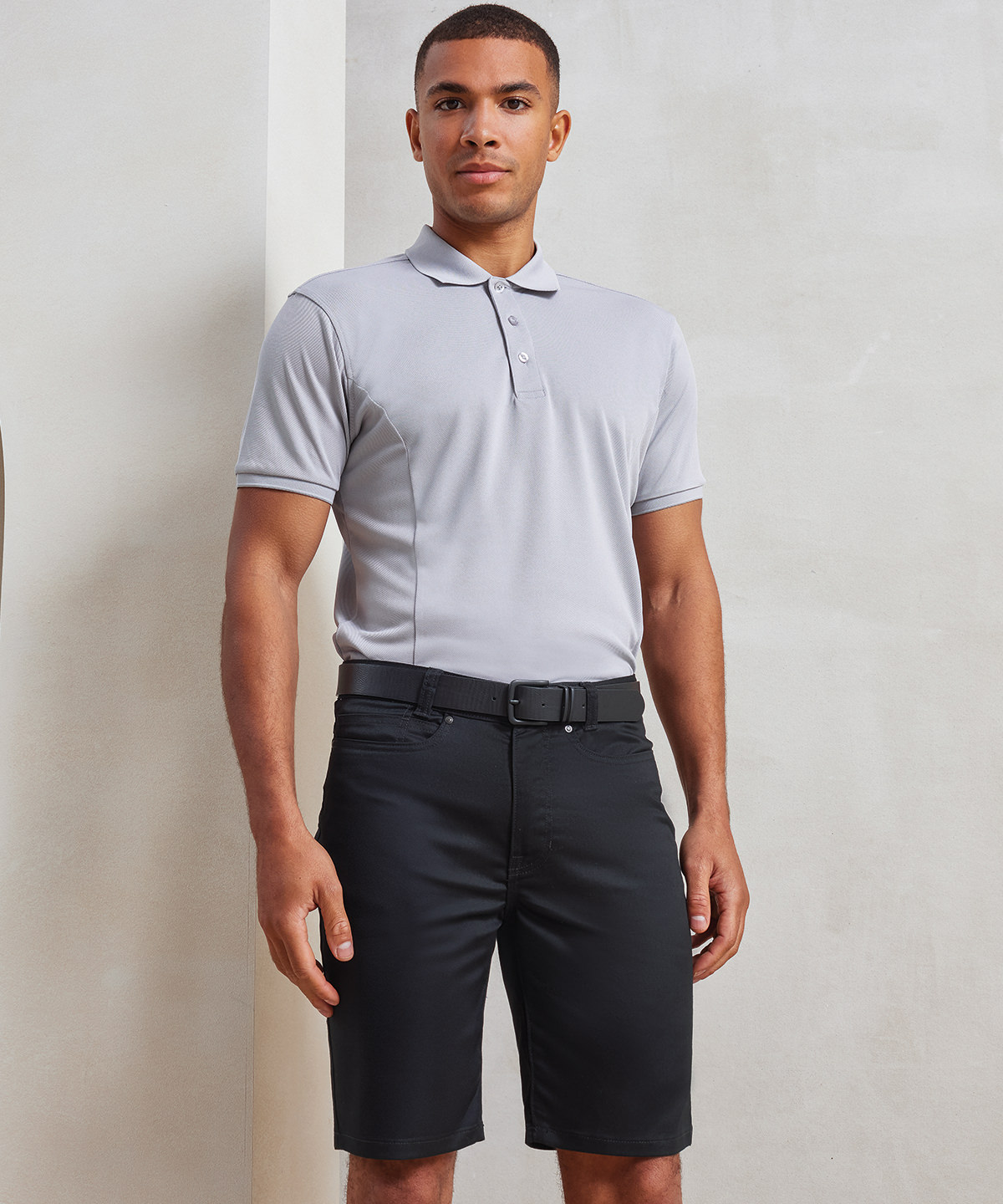 PR562 Performance chino shorts Blue
