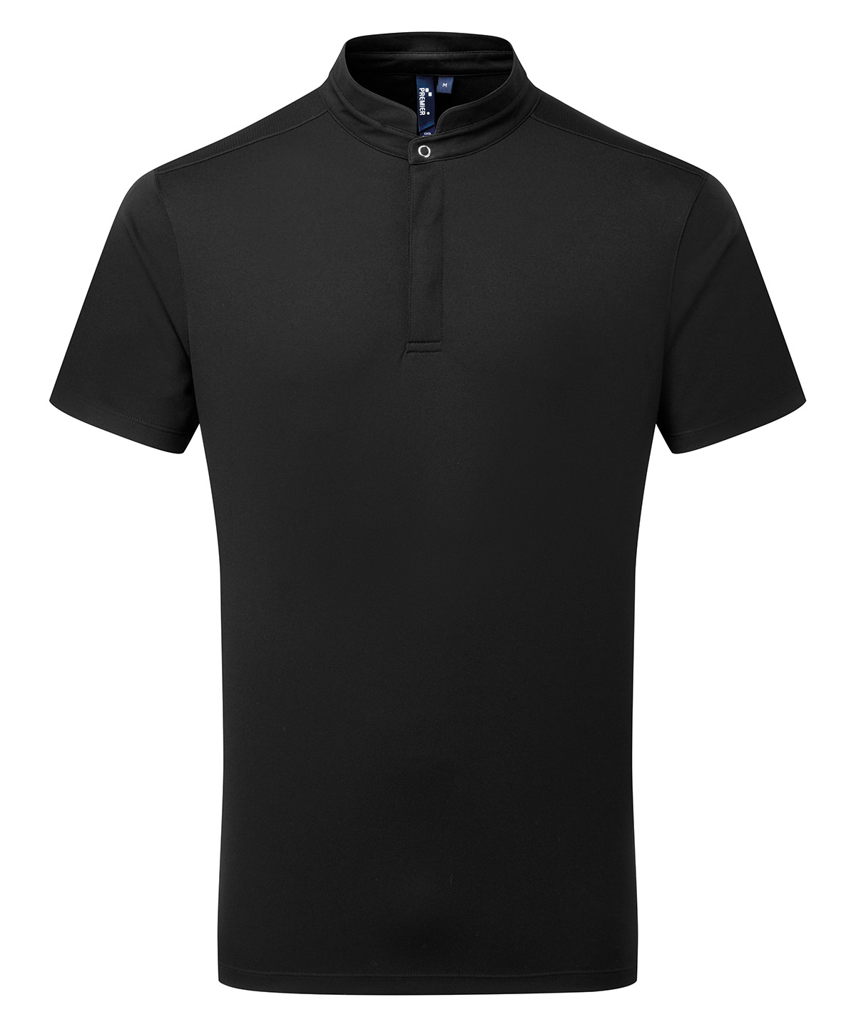 PR646 Essential Coolchecker® short sleeve chef’s shirt Black