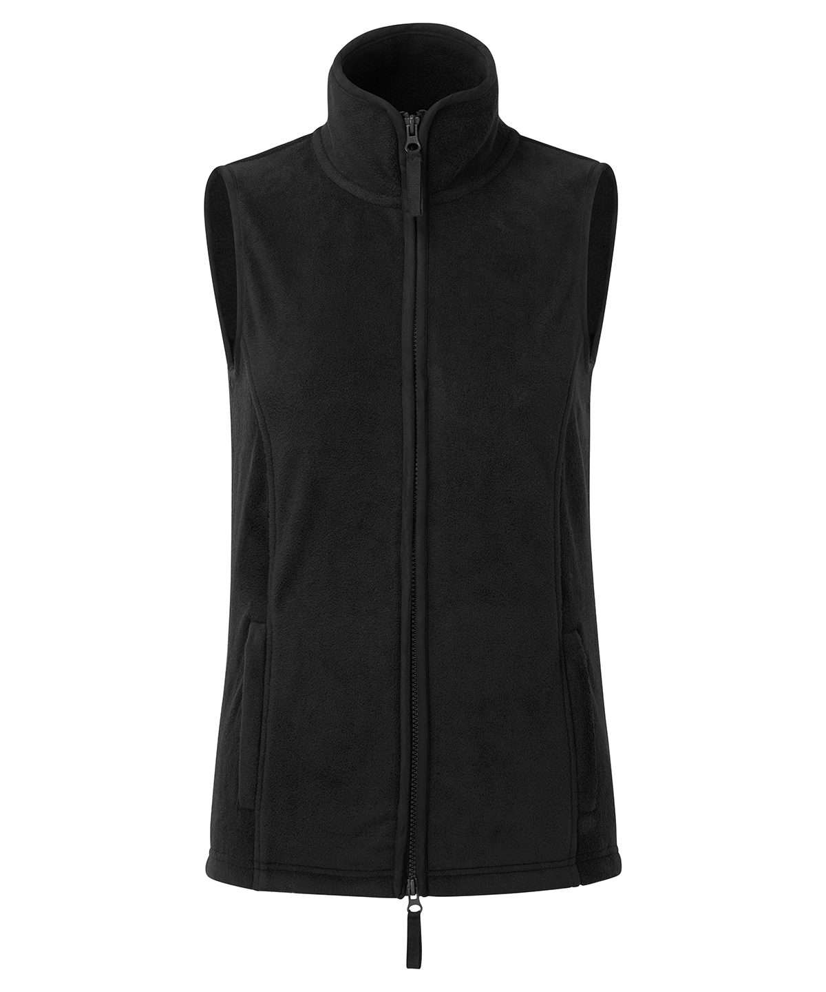 PR804 Women’s artisan fleece gilet Black