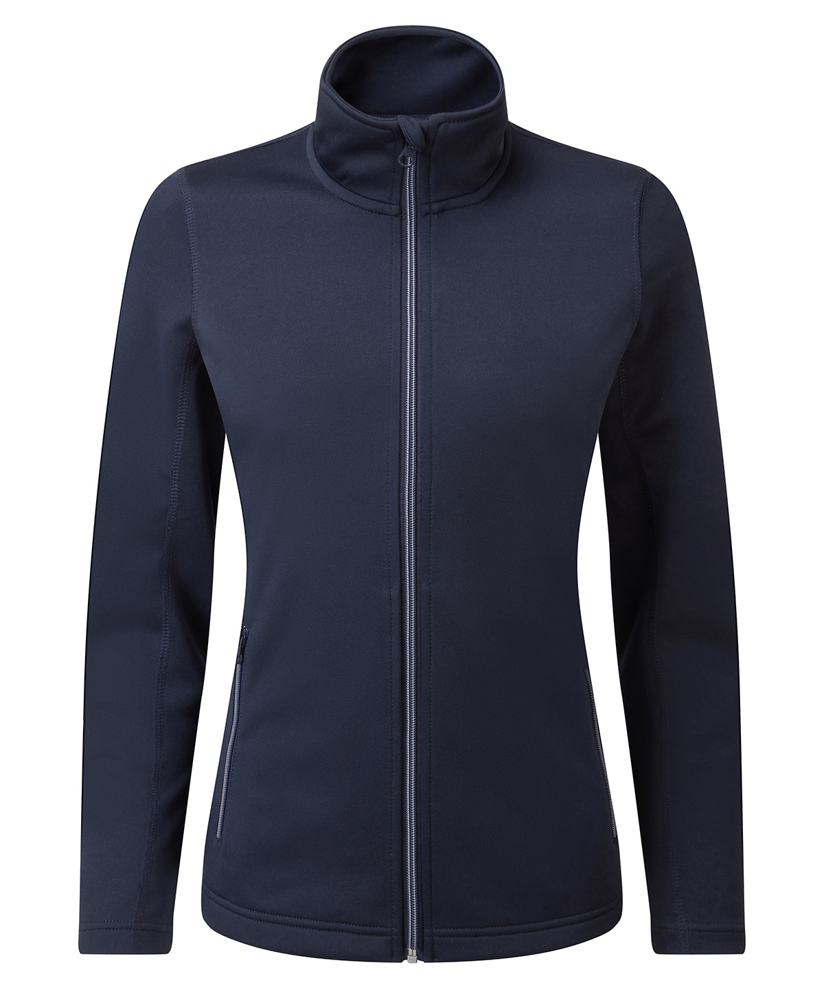 PR809 Women’s spun dyed sustainable zip-through sweatshirt Blue