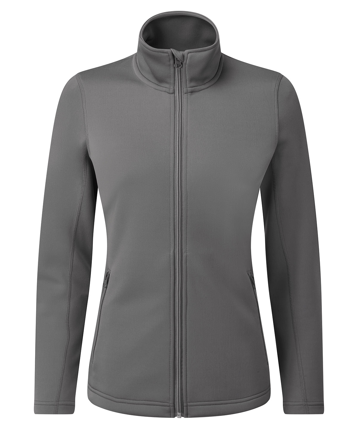 PR809 Women’s spun dyed sustainable zip-through sweatshirt Grey PR809 Women’s spun dyed sustainable zip-through sweatshirt Grey