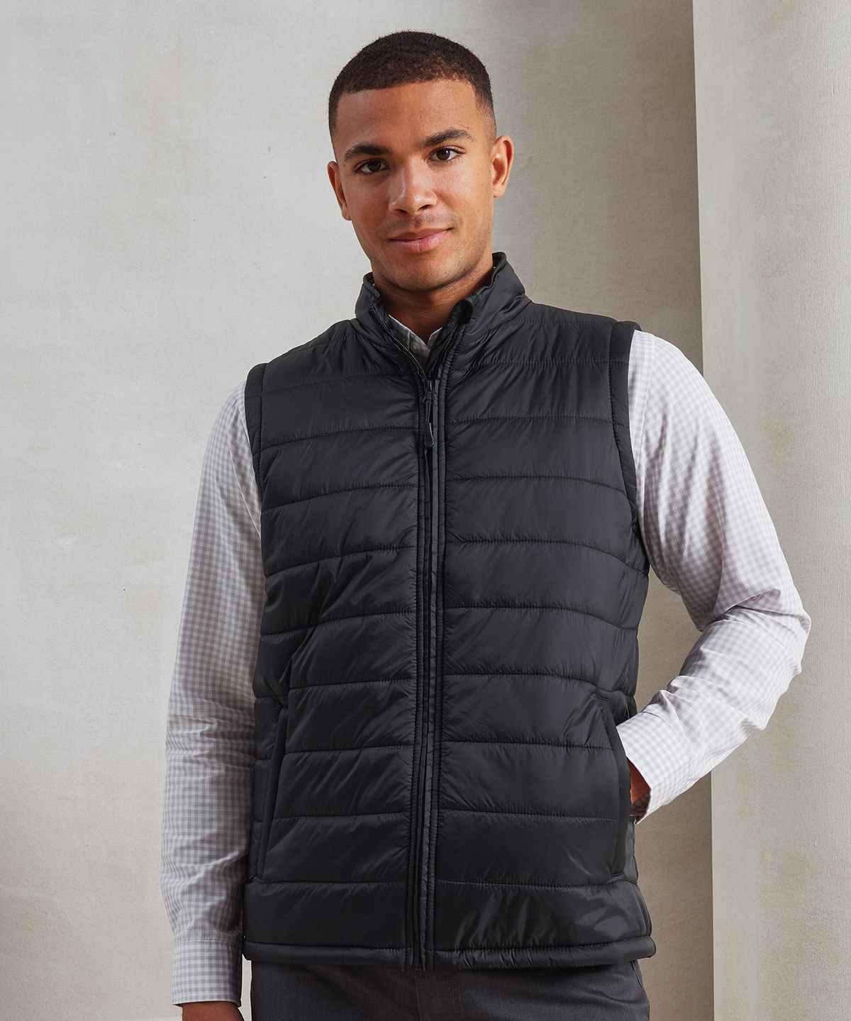 PR811 ‘Recyclight’ padded gilet Black
