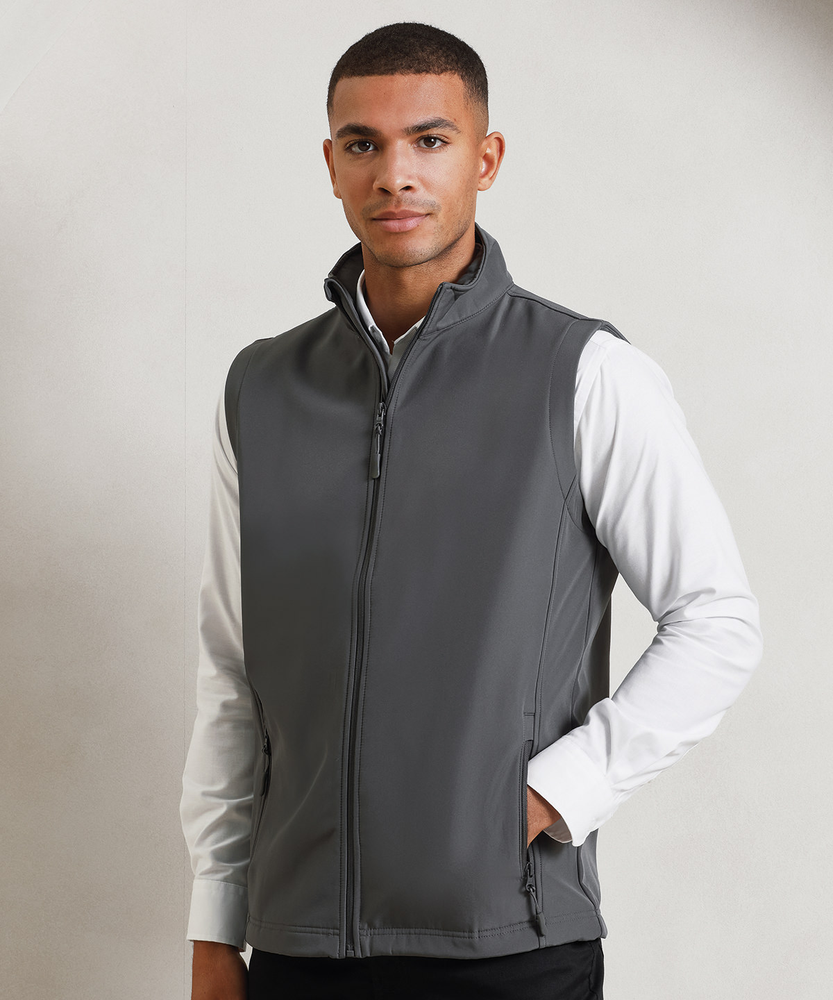 PR814 Windchecker® printable and recycled gilet Black