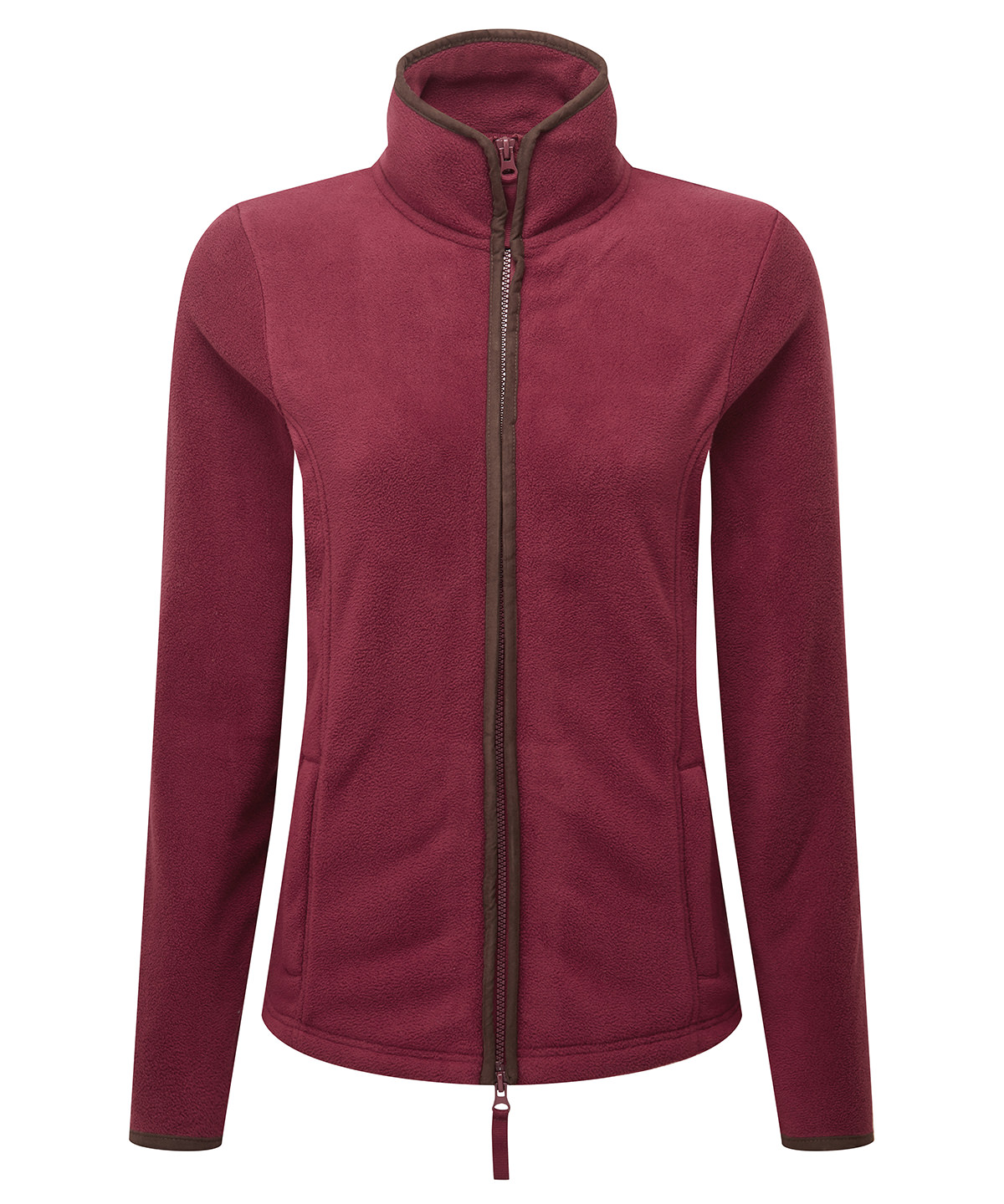 PR824 Women’s artisan fleece jacket Red PR824 Women’s artisan fleece jacket Red