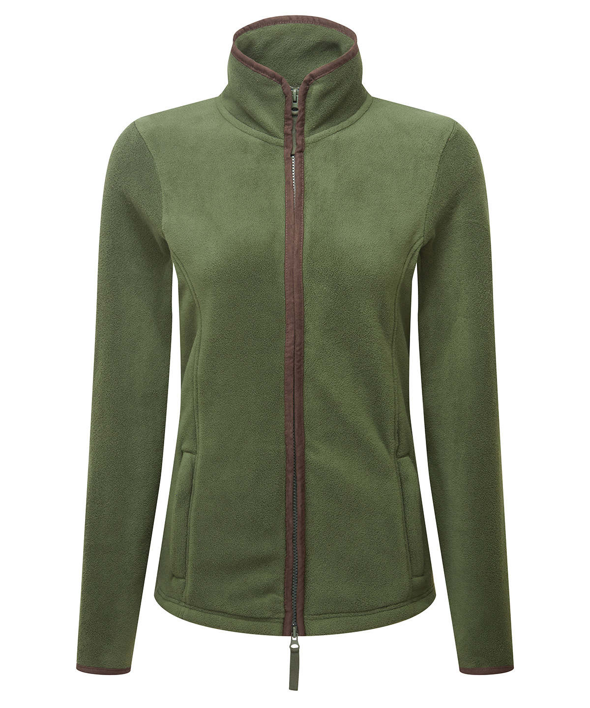 PR824 Women’s artisan fleece jacket Green PR824 Women’s artisan fleece jacket Green