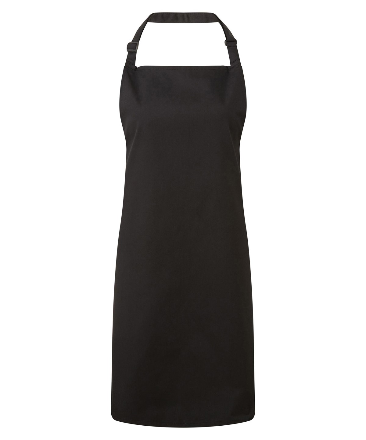 PR996 Antimicrobial bib apron Black