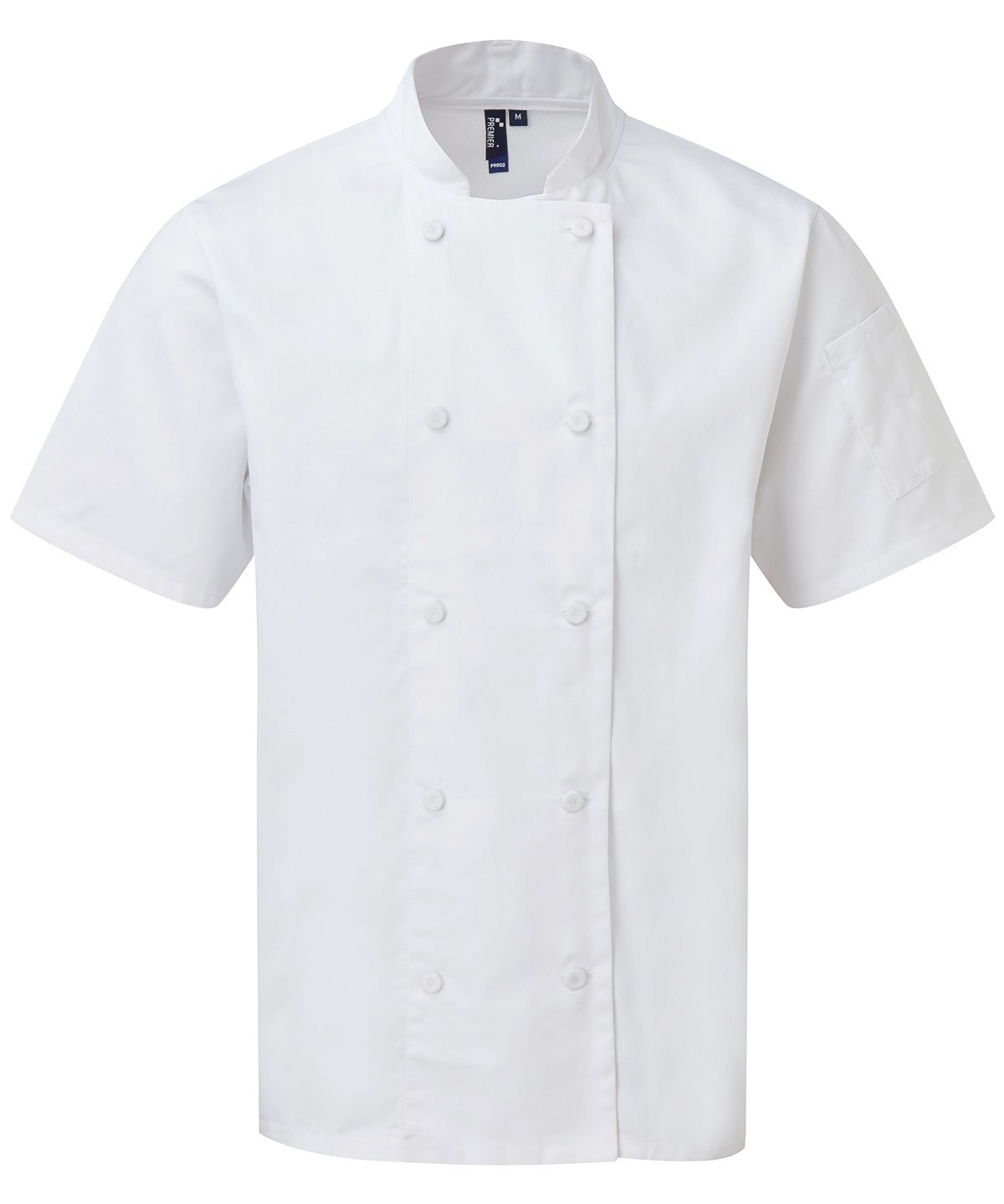 PR902 Chefs Coolchecker® short sleeve jacket White