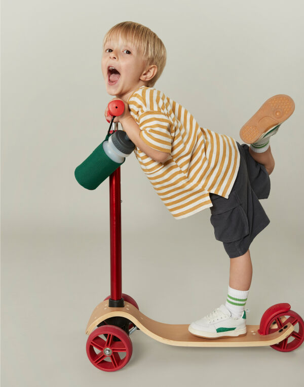 Burgundy Water Bottle And Holder