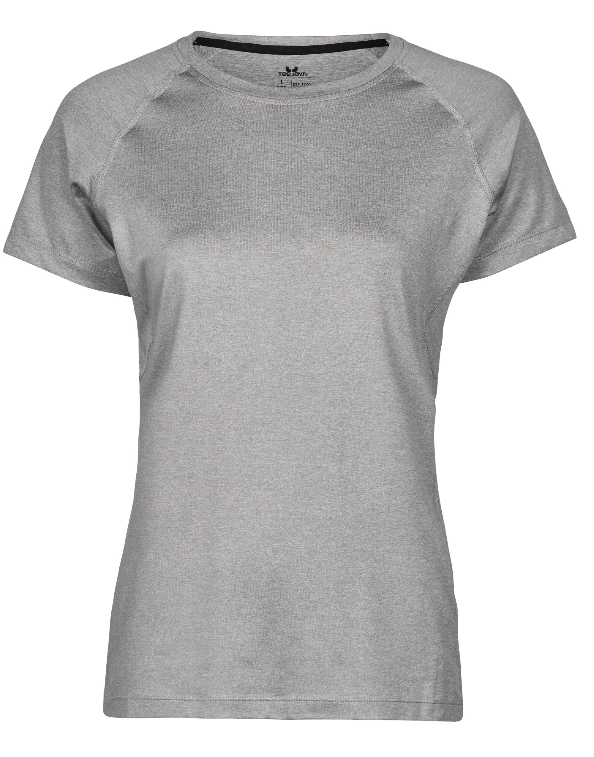 TJ7021 Ladies’ CoolDry Tee Grey Melange