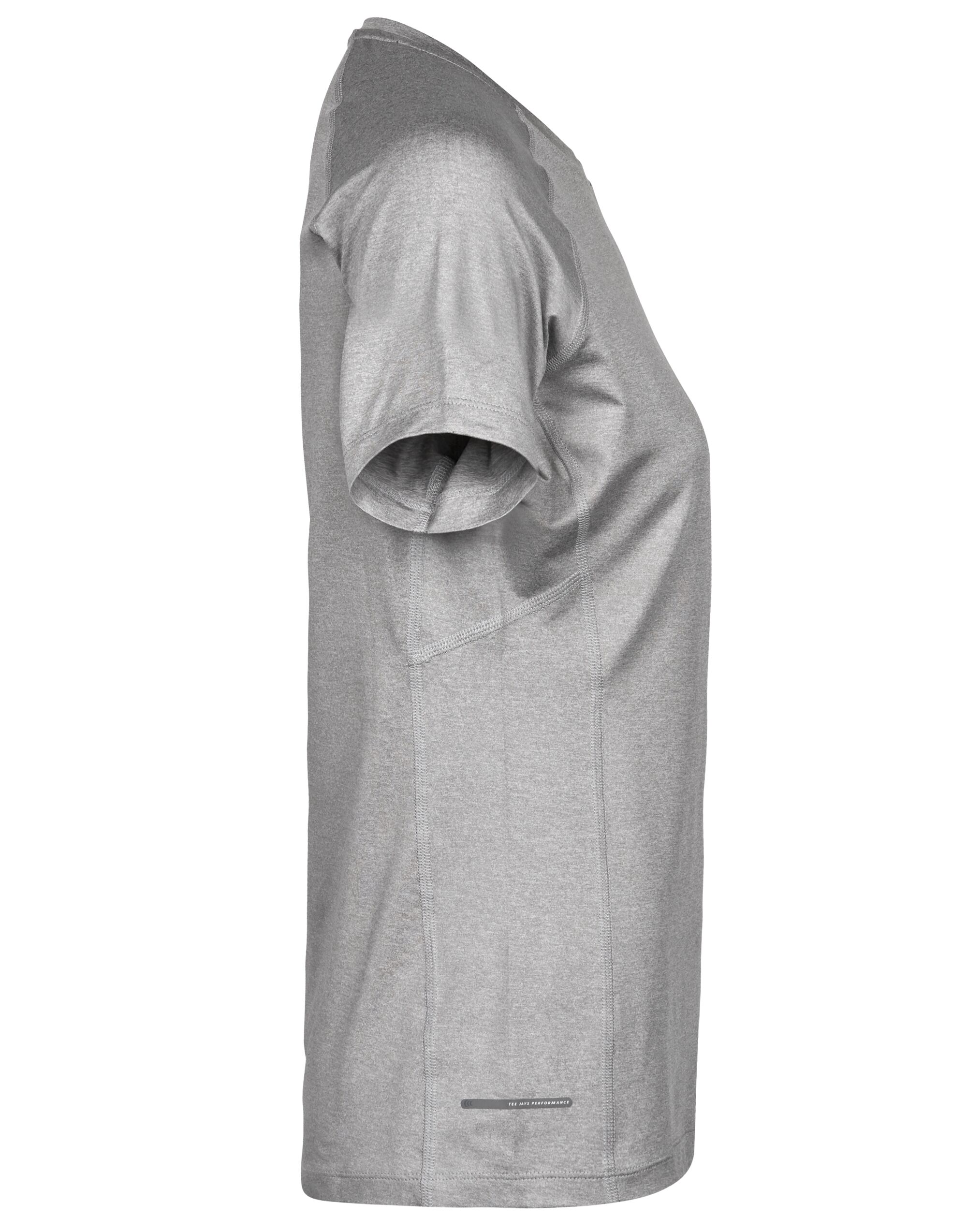 TJ7021 Ladies’ CoolDry Tee Grey Melange
