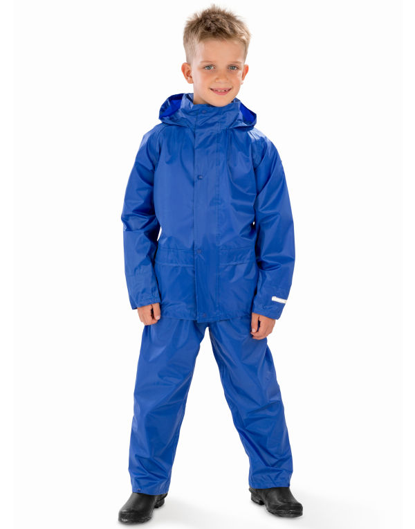 R225J Junior Rain Suit Royal Blue