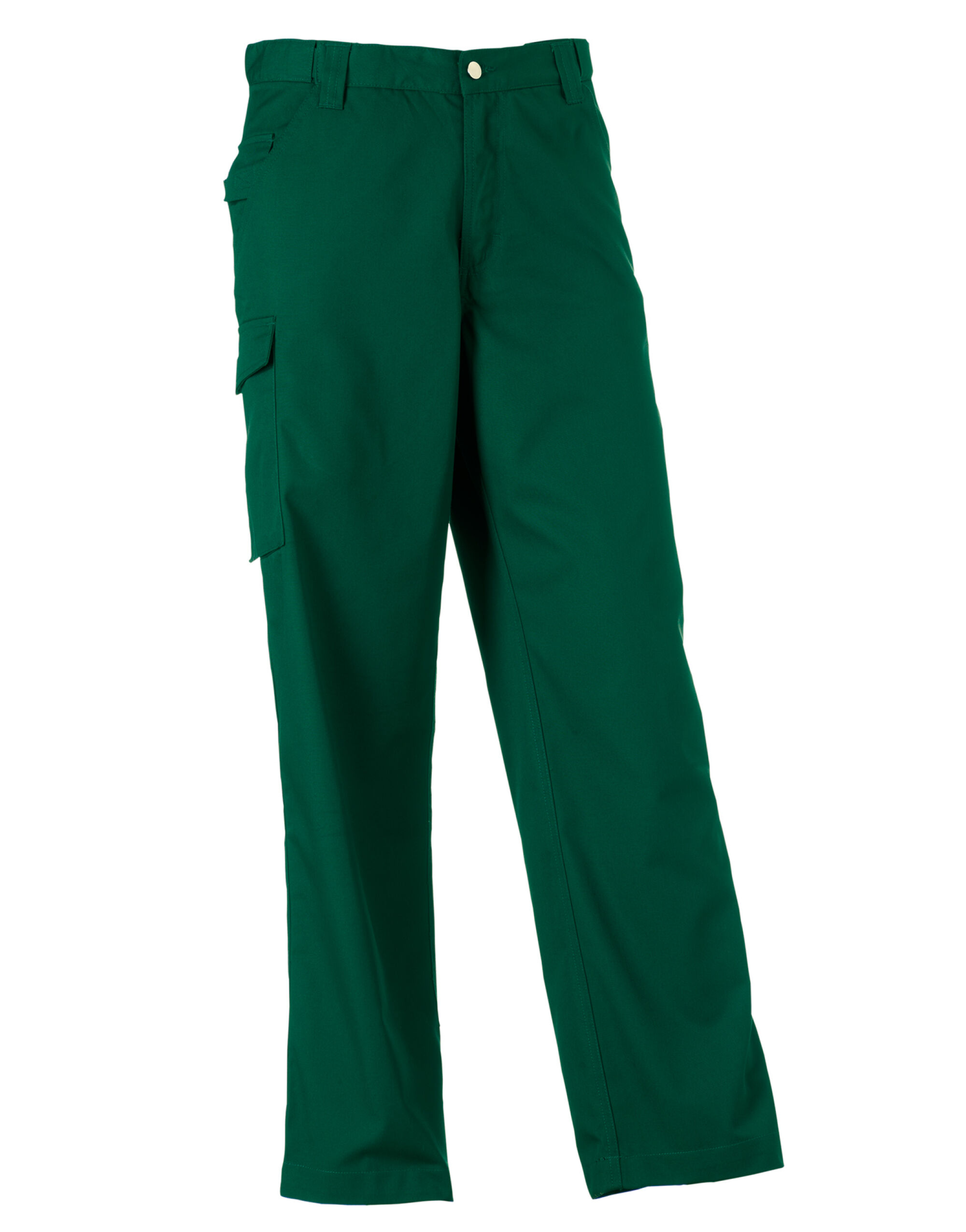 Bottle Green Polycotton Twill Trousers (Tall) Bottle Green Polycotton Twill Trousers (Tall)