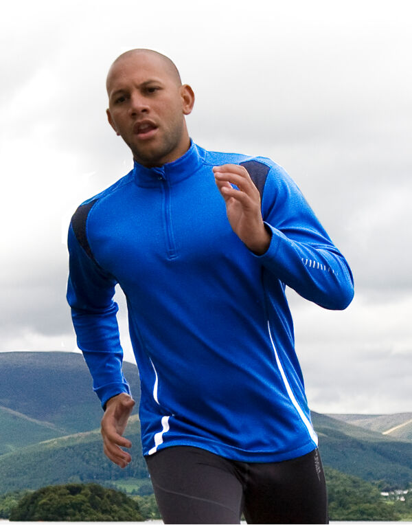 Red/Black/White Unisex Trial Training Top