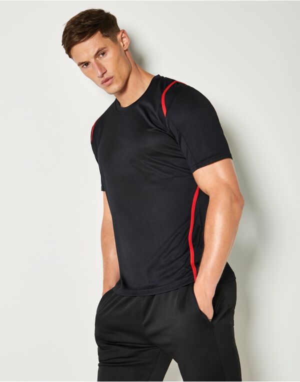 White/White Men’s Regular Fit Cooltex® Contrast Tee