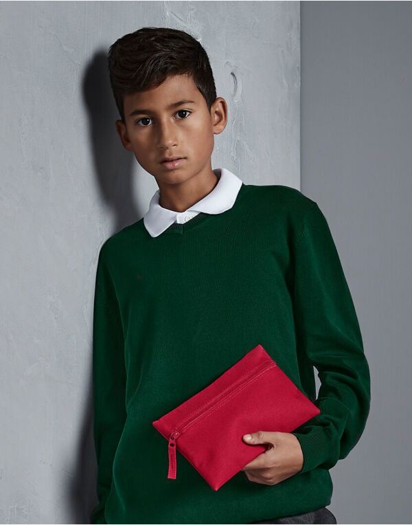 Burgundy Pencil Case