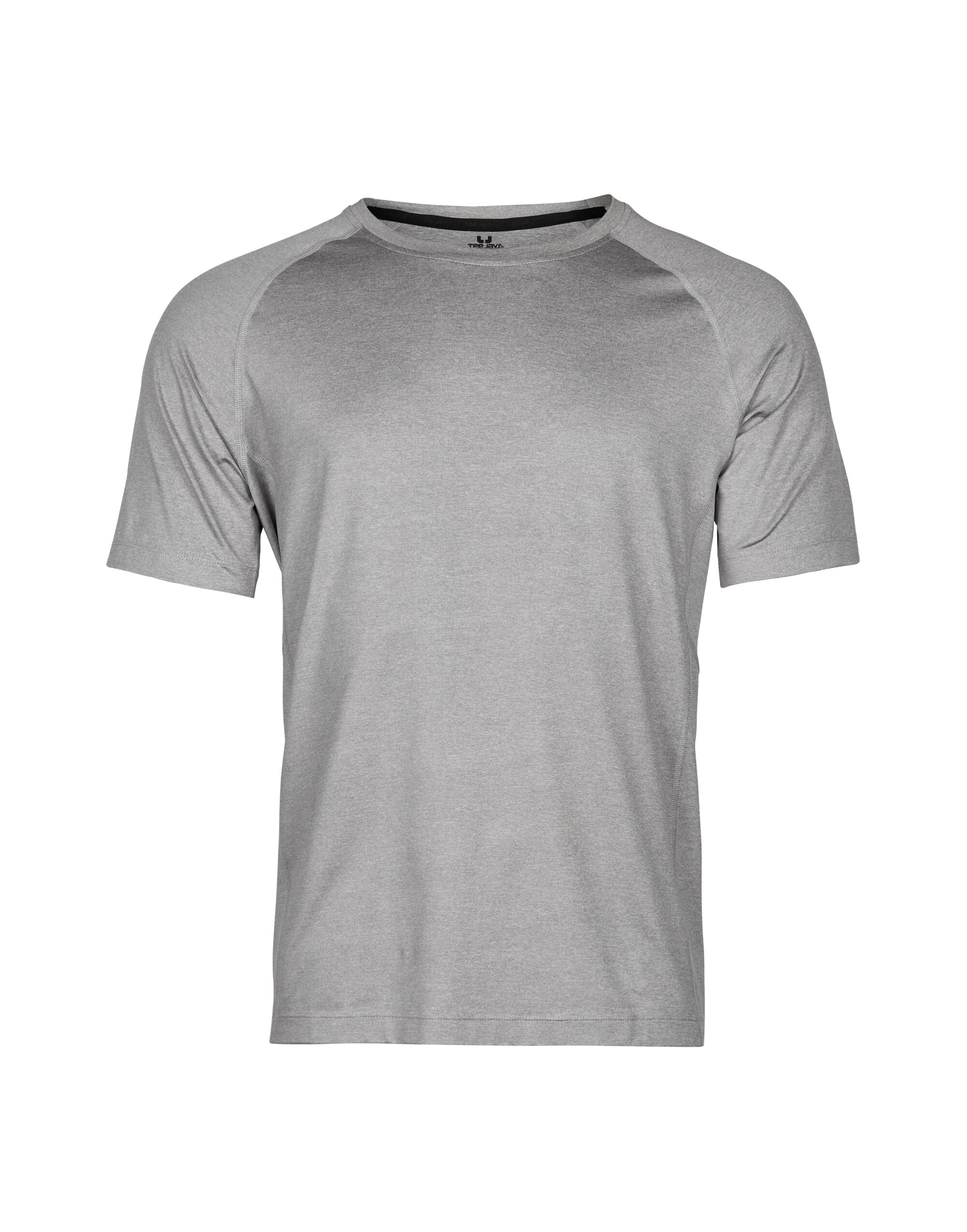 TJ7020 Men’s CoolDry Tee Grey Melange