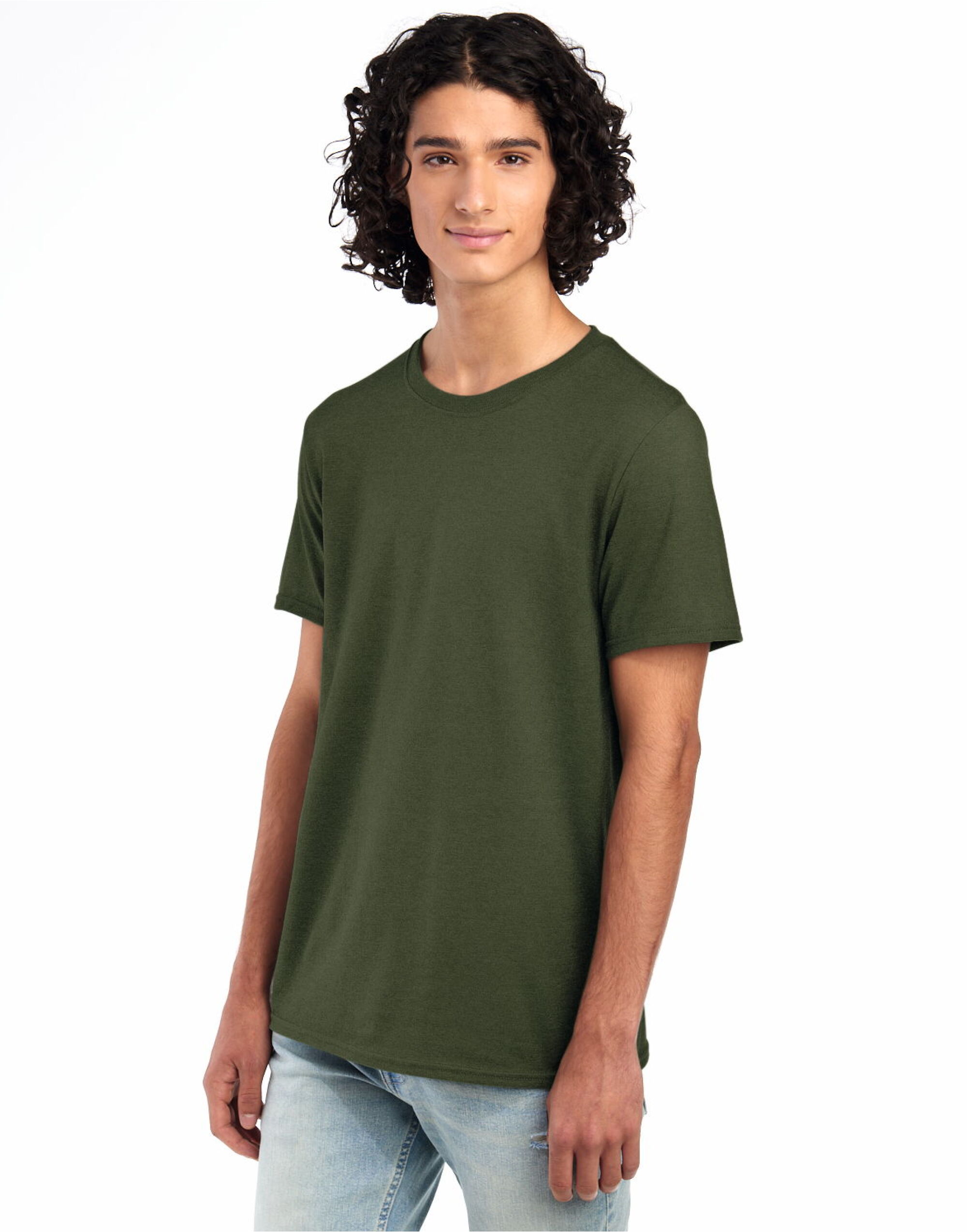 0S460M0 Essential Cotton T Military Green 0S460M0 Essential Cotton T Military Green