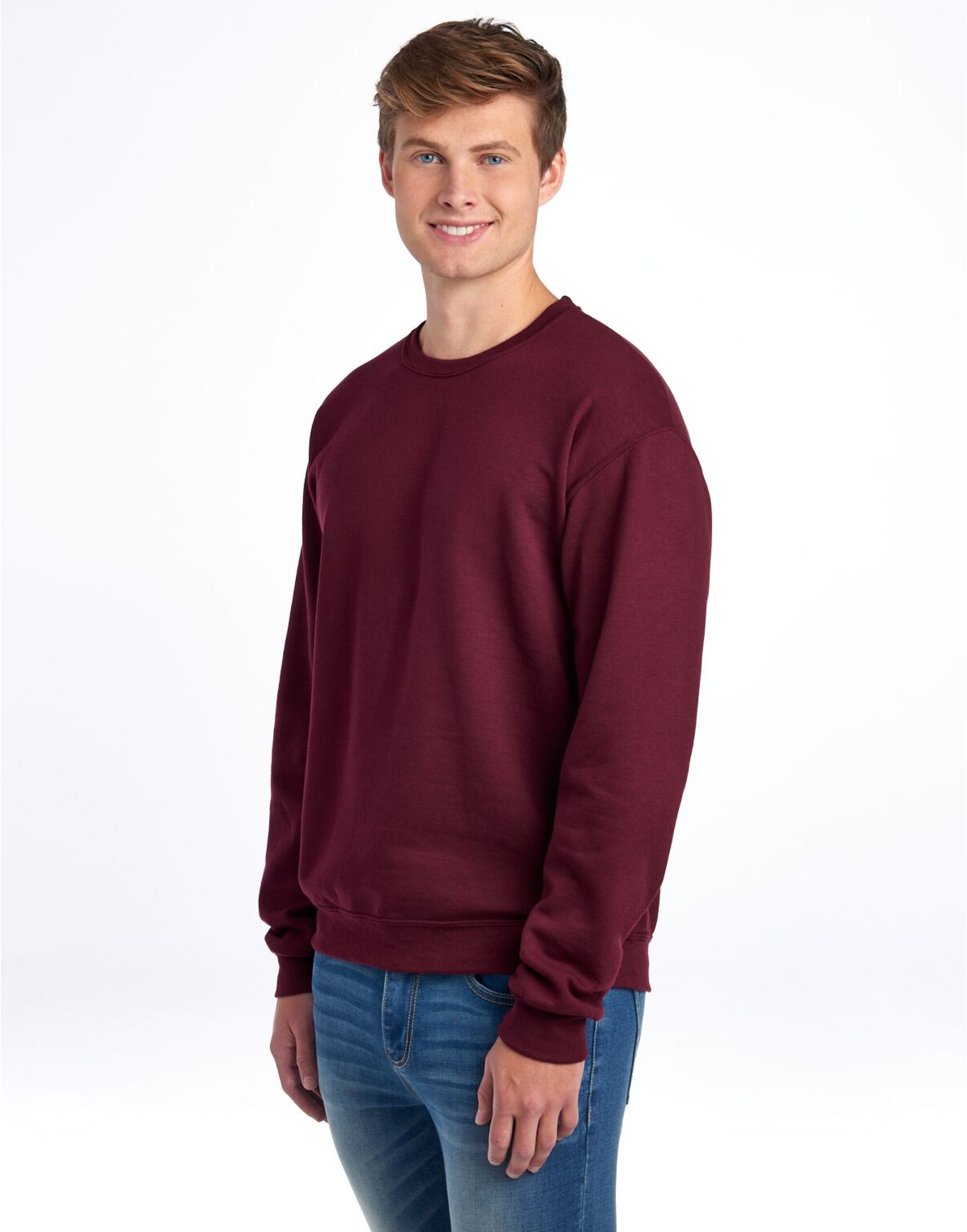 0S562M0 NuBlend® Sweatshirt Maroon 0S562M0 NuBlend® Sweatshirt Maroon