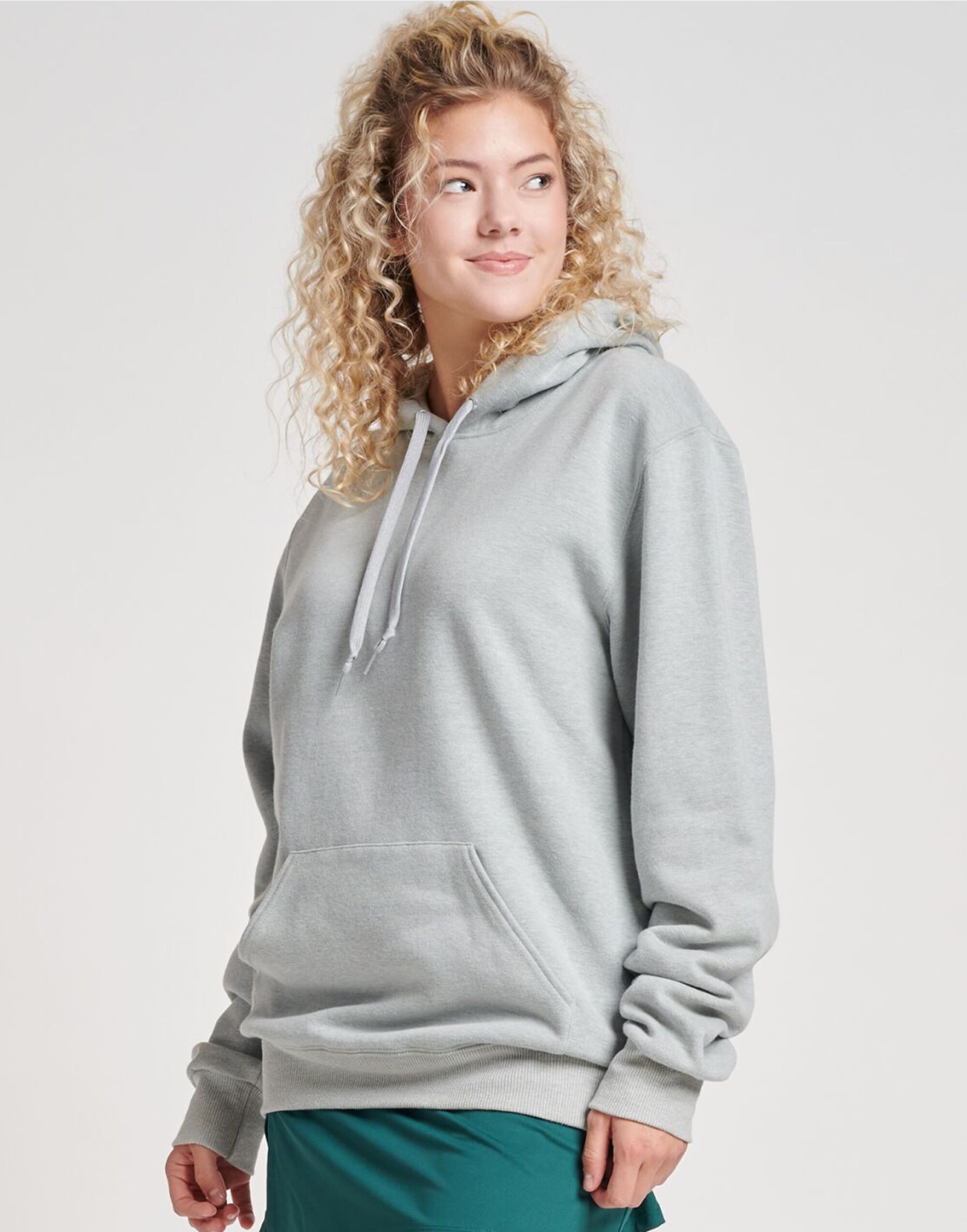 0S700M0 Eco Premium Hooded Sweatshirt Frost Grey Heather