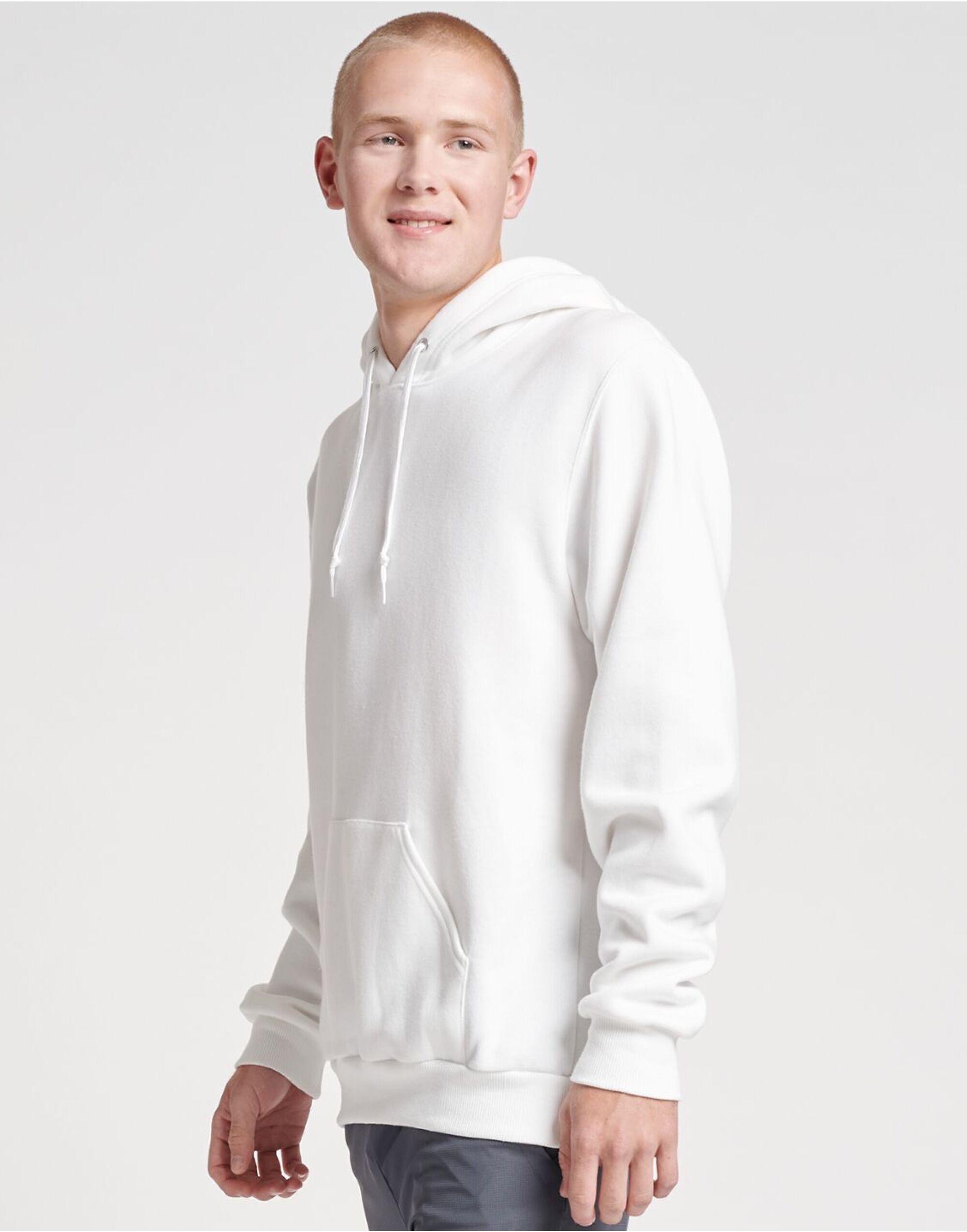 0S700M0 Eco Premium Hooded Sweatshirt White 0S700M0 Eco Premium Hooded Sweatshirt White