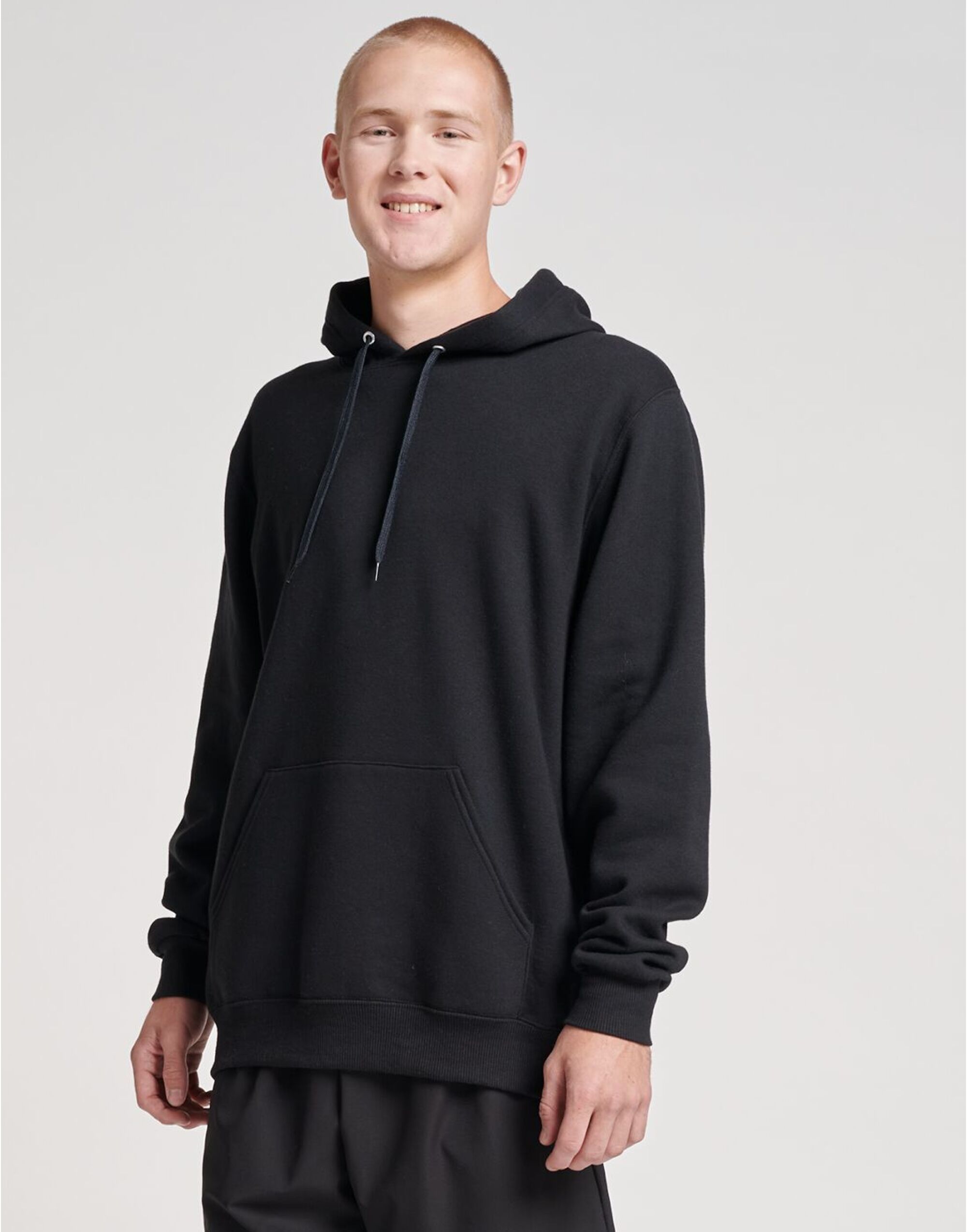 0S700M0 Eco Premium Hooded Sweatshirt Black Ink