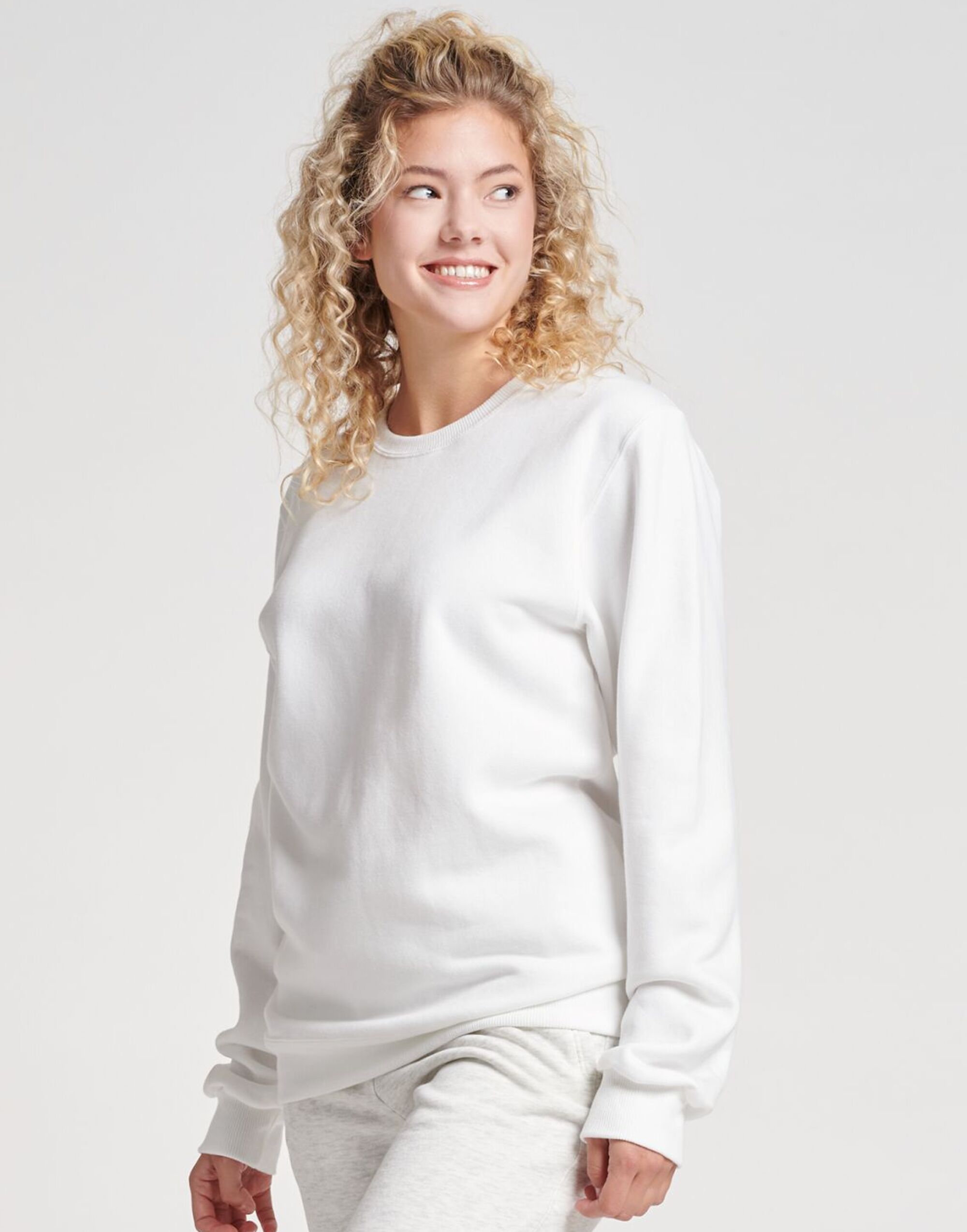 0S701M0 Eco Premium Sweatshirt White