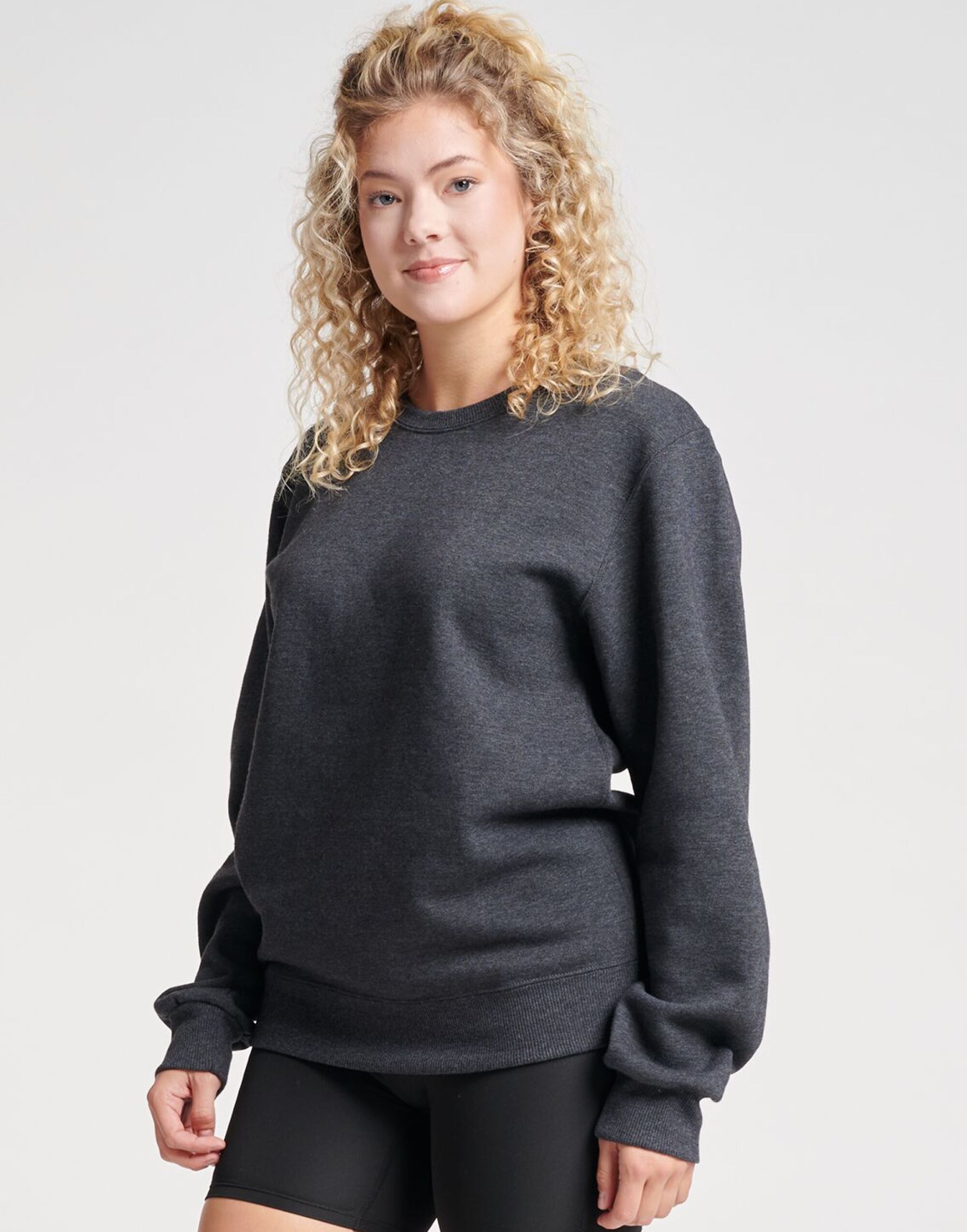 0S701M0 Eco Premium Sweatshirt Black Ink Heather 0S701M0 Eco Premium Sweatshirt Black Ink Heather