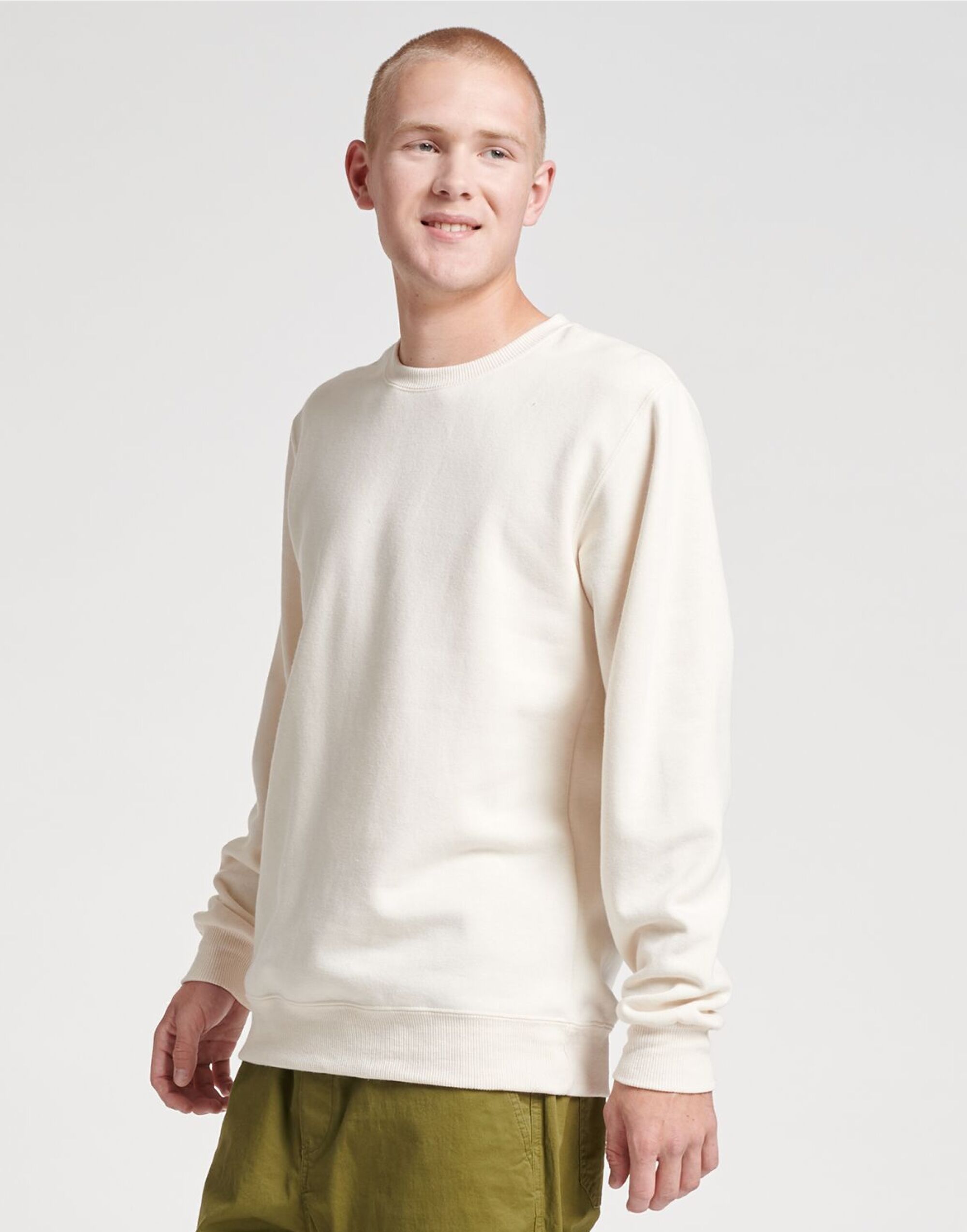 0S701M0 Eco Premium Sweatshirt Sweet Cream Heather 0S701M0 Eco Premium Sweatshirt Sweet Cream Heather