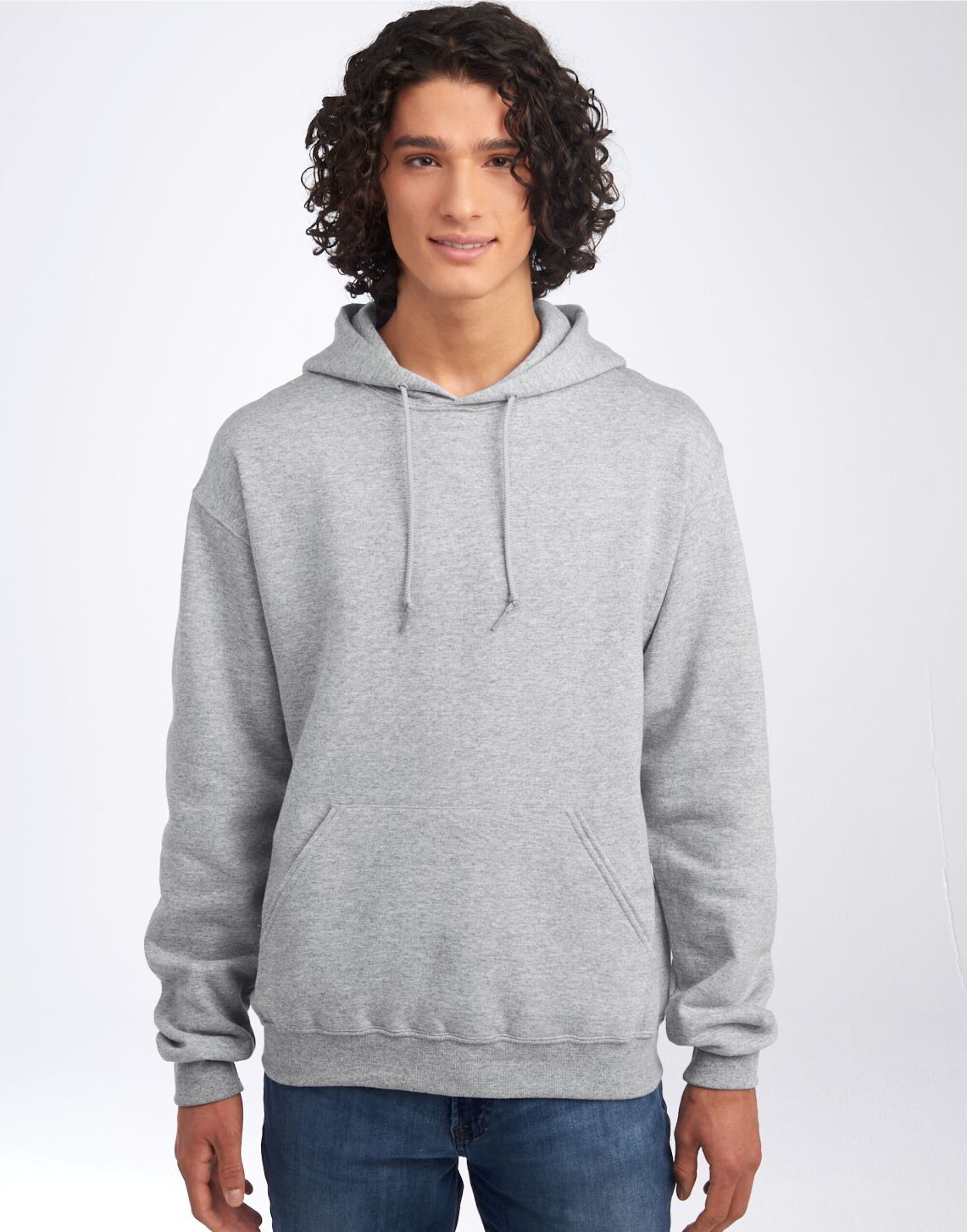 0S996M0 NuBlend® Hooded Sweatshirt Athletic Heather