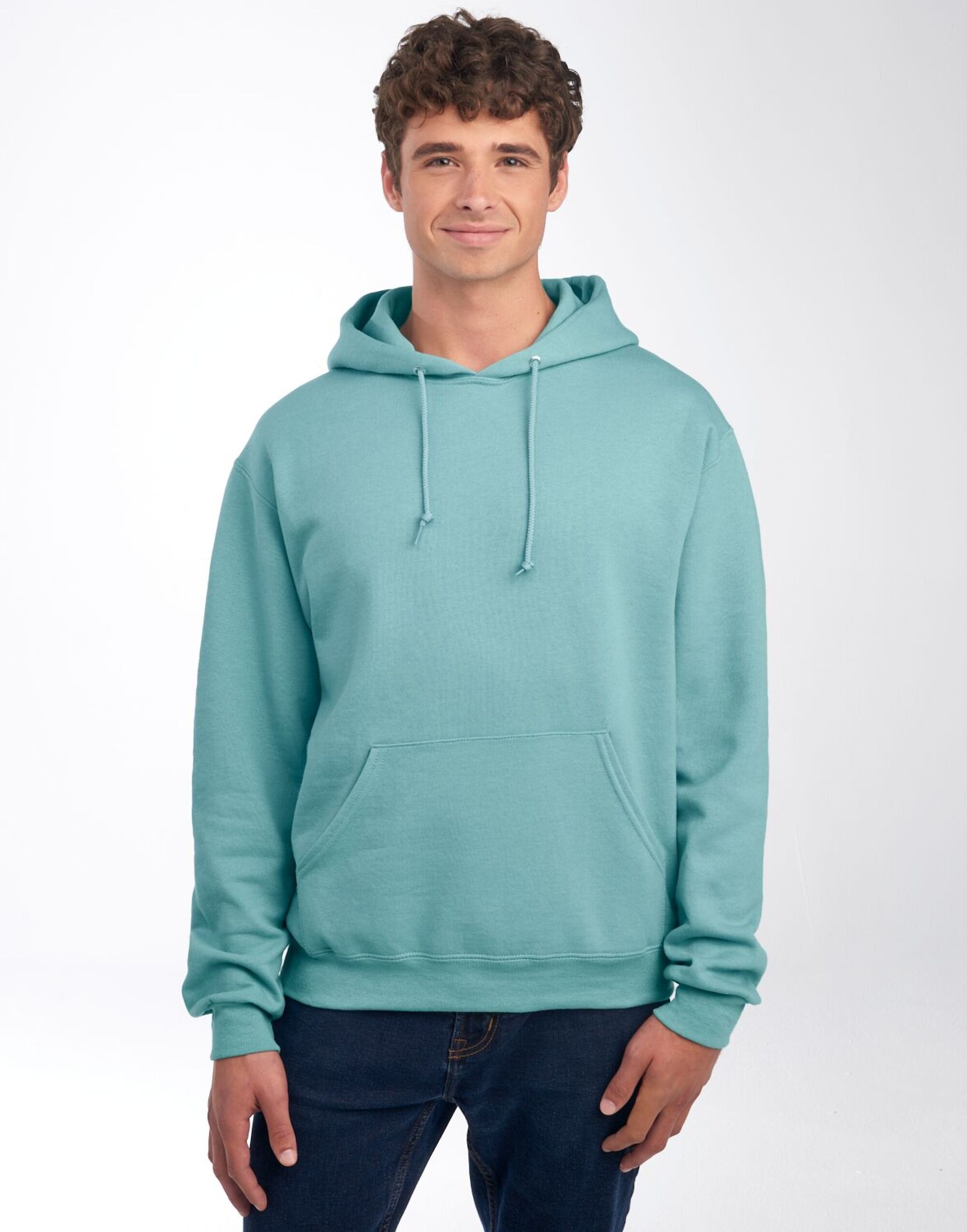 0S996M0 NuBlend® Hooded Sweatshirt Sage 0S996M0 NuBlend® Hooded Sweatshirt Sage
