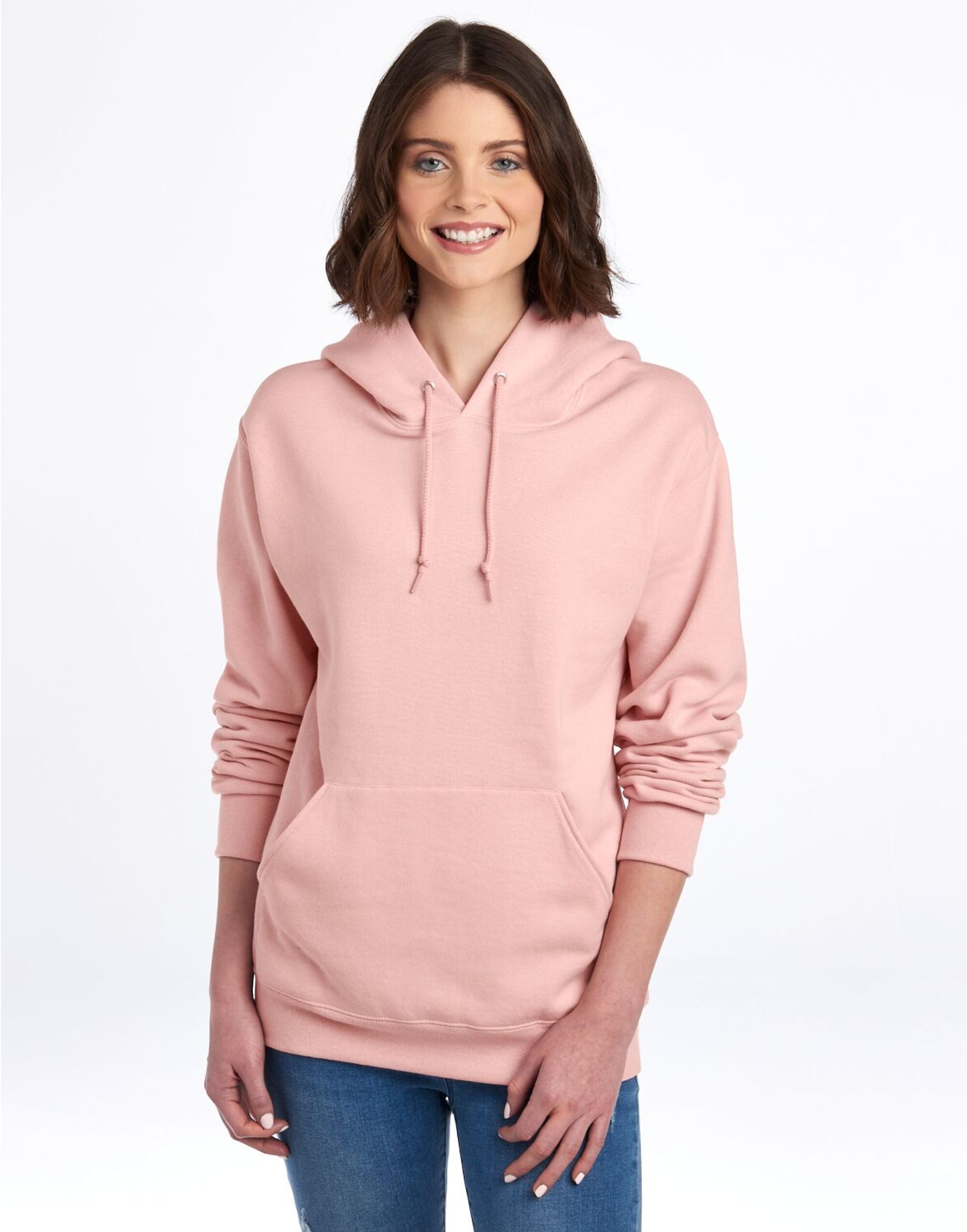 0S996M0 Blush Pink NuBlend® Hooded Sweatshirt