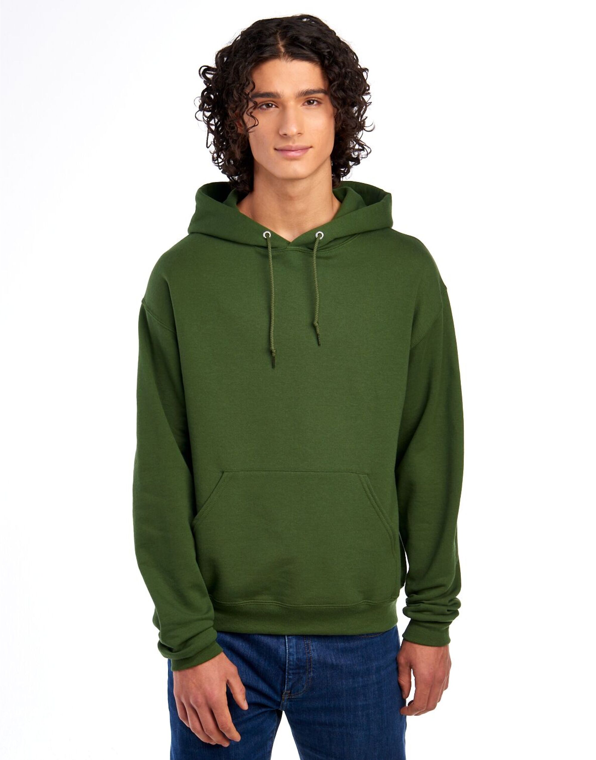 0S996M0 NuBlend® Hooded Sweatshirt Military Green 0S996M0 NuBlend® Hooded Sweatshirt Military Green
