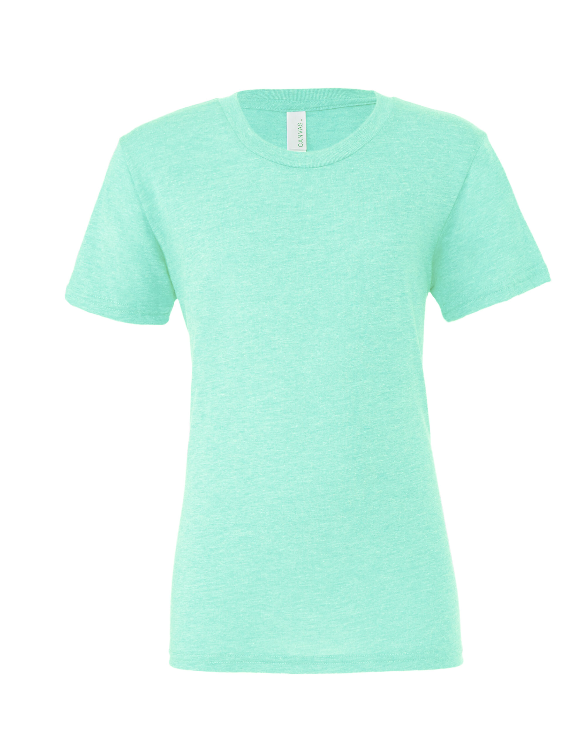 CA3413 Canvas Unisex Triblend Short Sleeve Tee Mint Triblend