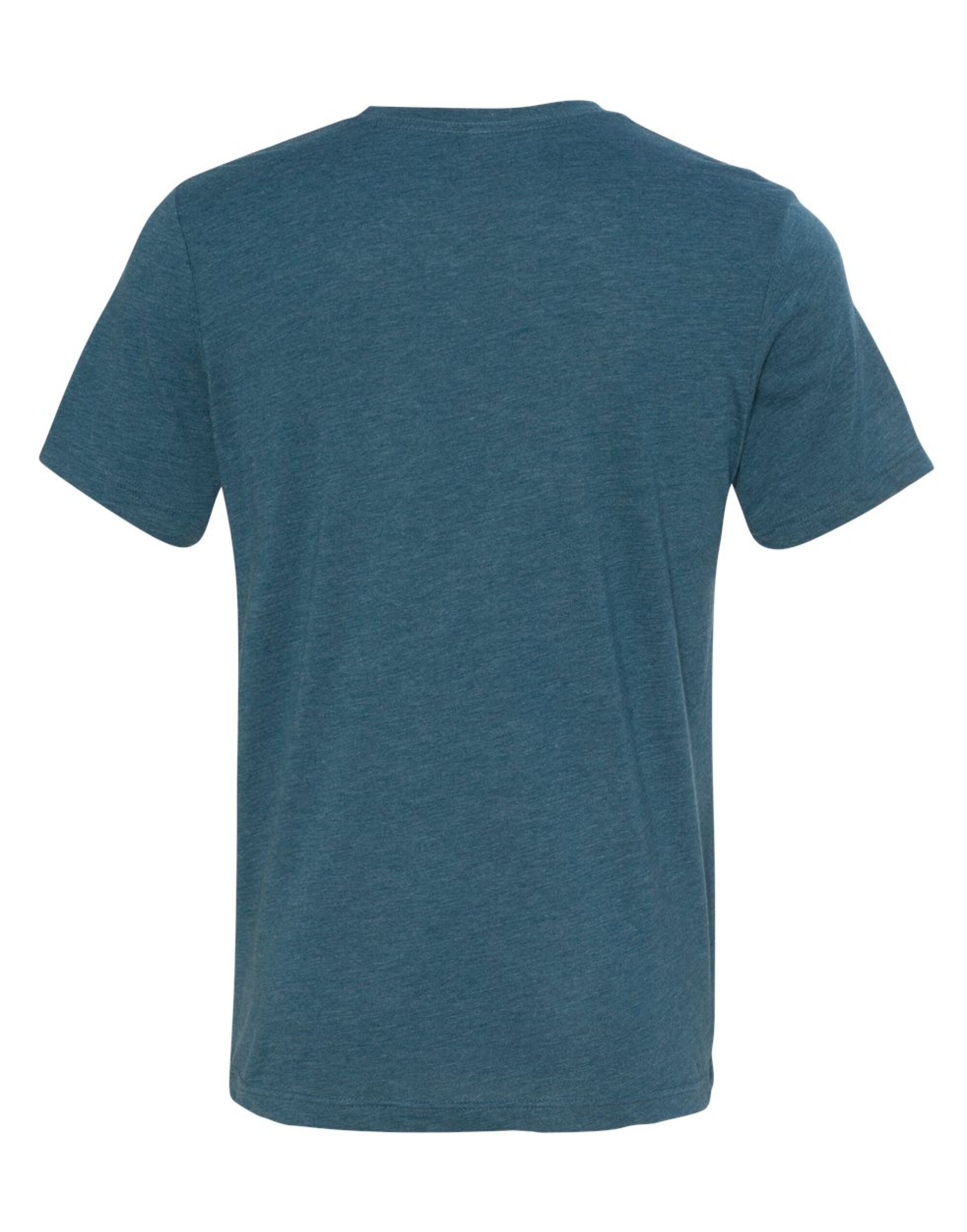 CA3413 Canvas Unisex Triblend Short Sleeve Tee Steel Blue Triblend