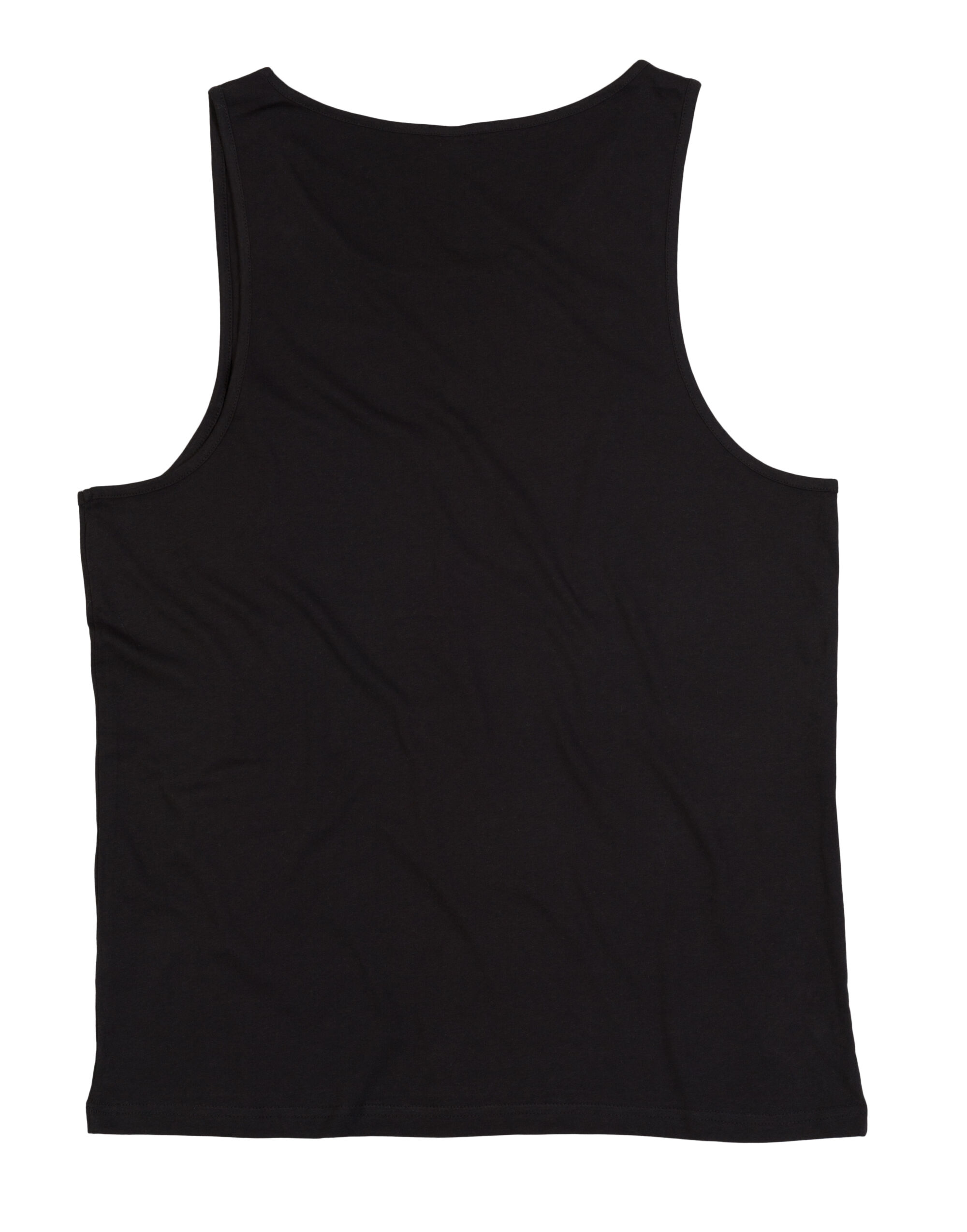 M133 Black One Drop Armhole Vest