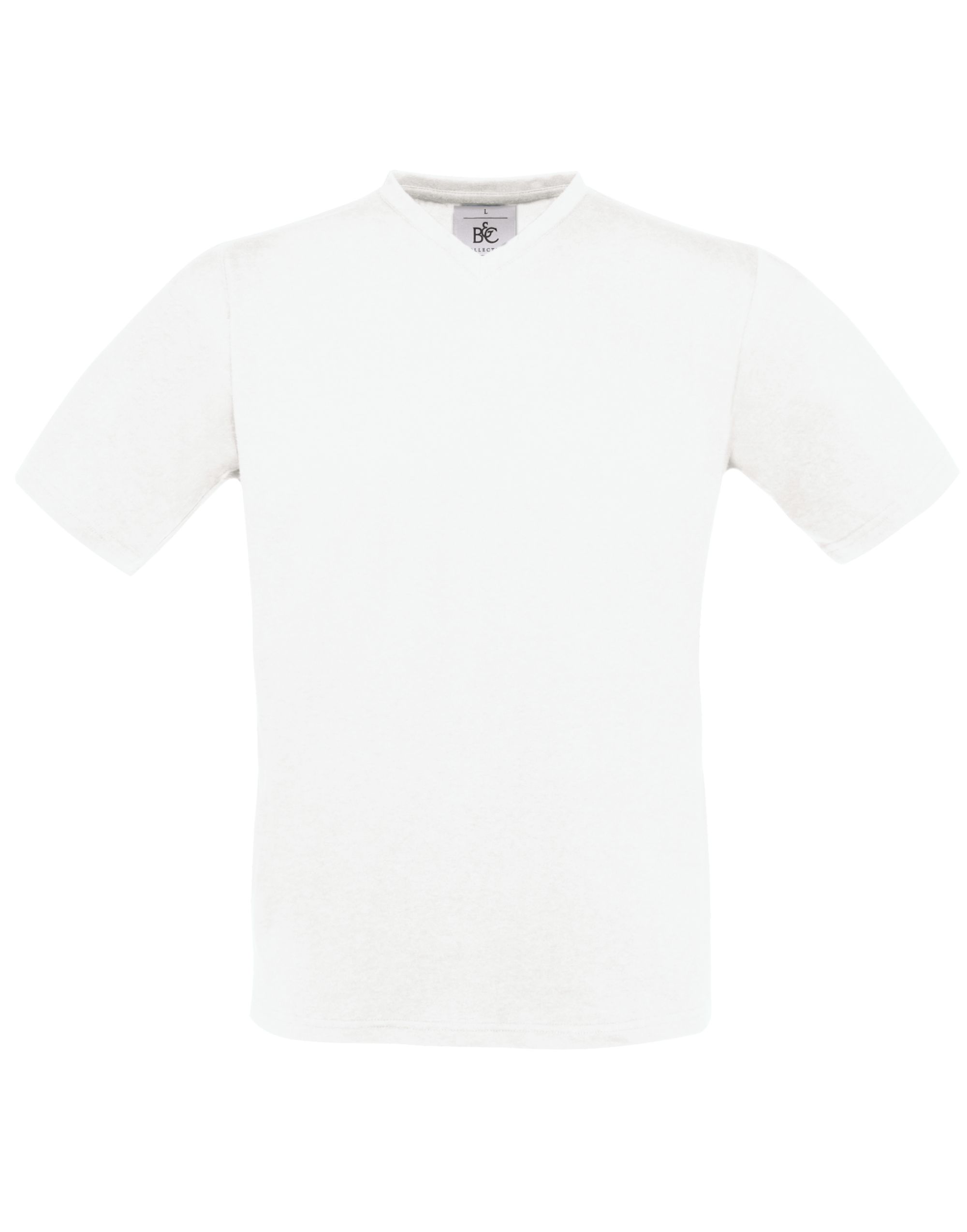 White Men’s Exact V-Neck T-Shirt White Men’s Exact V-Neck T-Shirt