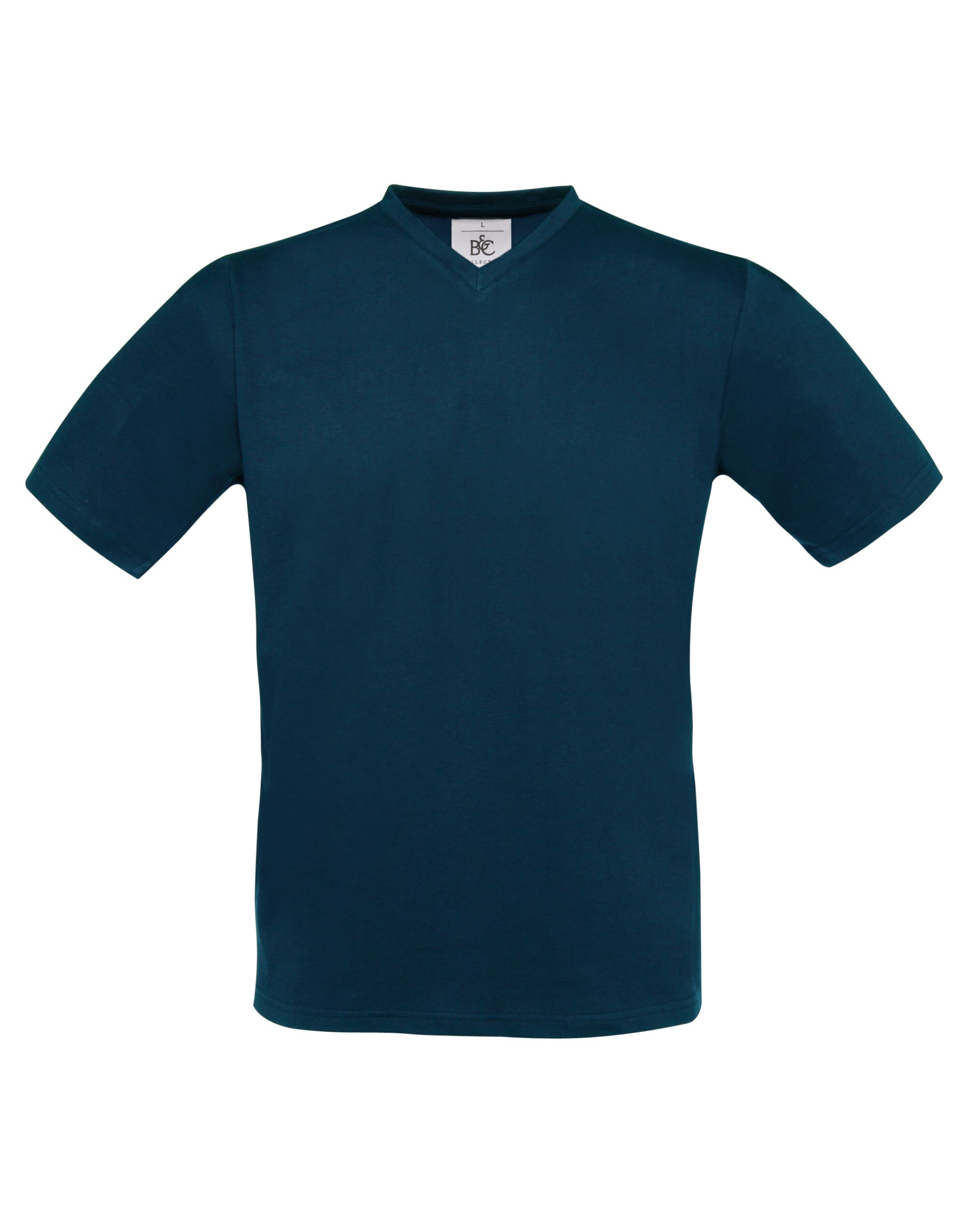 TU006 Men’s Exact V-Neck T-Shirt Navy