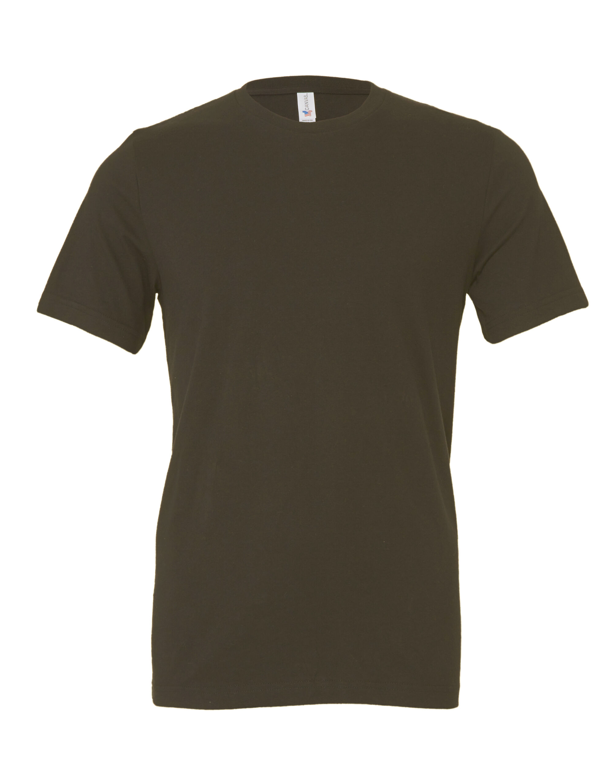 CA3001 Canvas Unisex Jersey Short Sleeve Tee Army