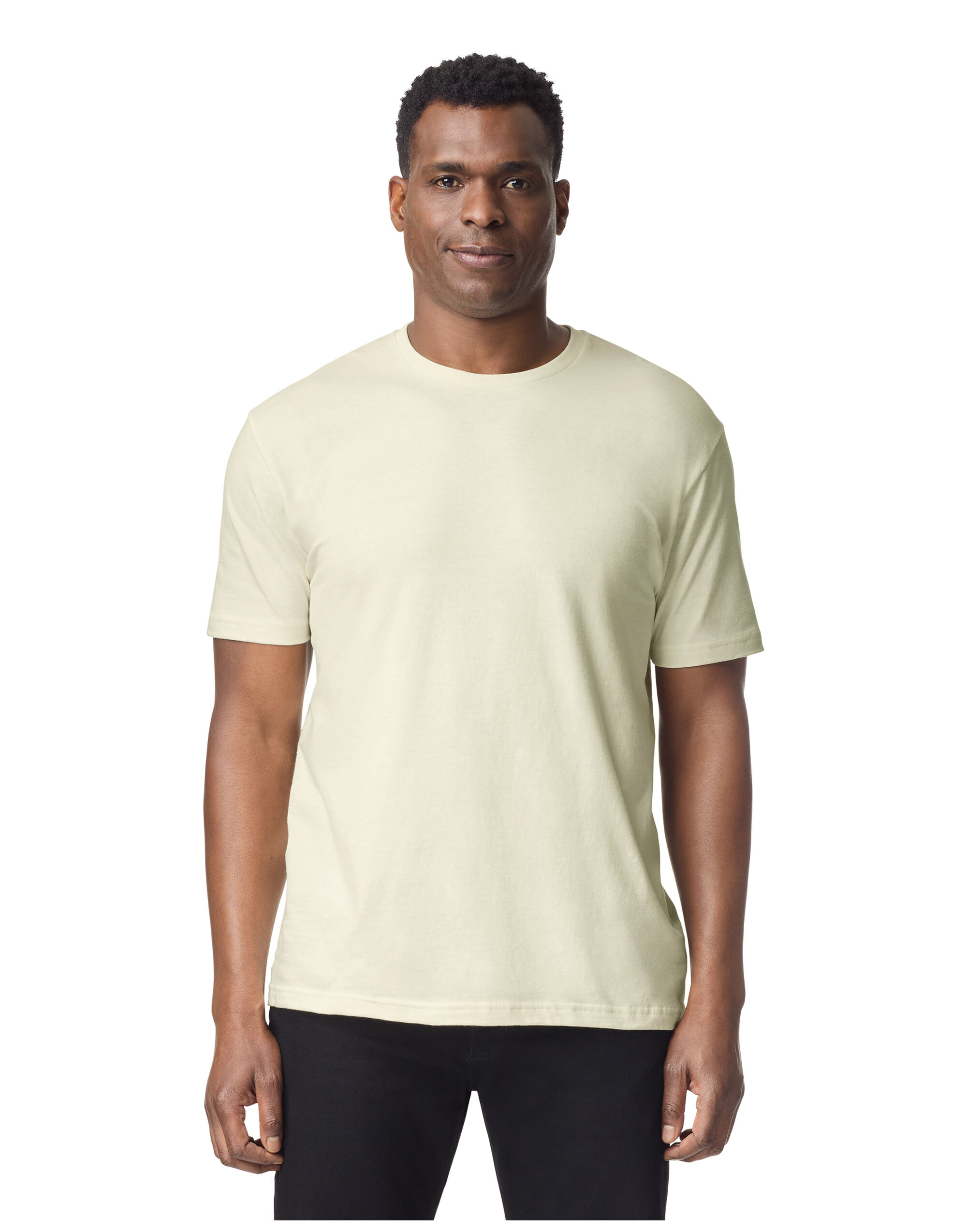 64000 Softstyle Adult T-Shirt Off White