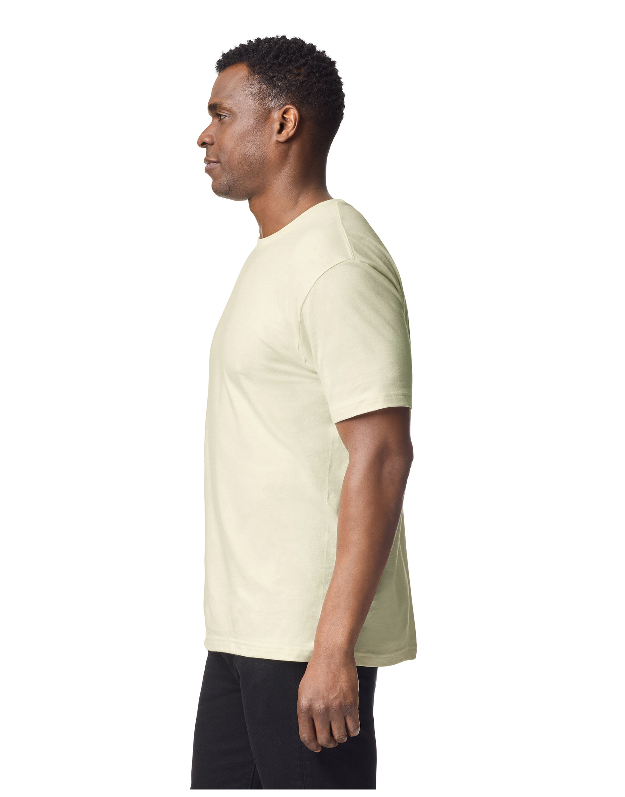 64000 Softstyle Adult T-Shirt Off White