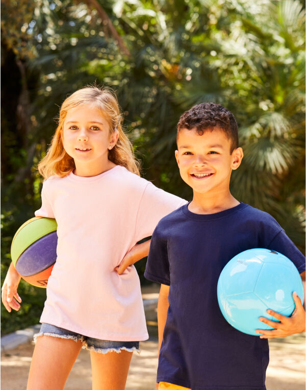 61033 Kid’s Valueweight T Purple
