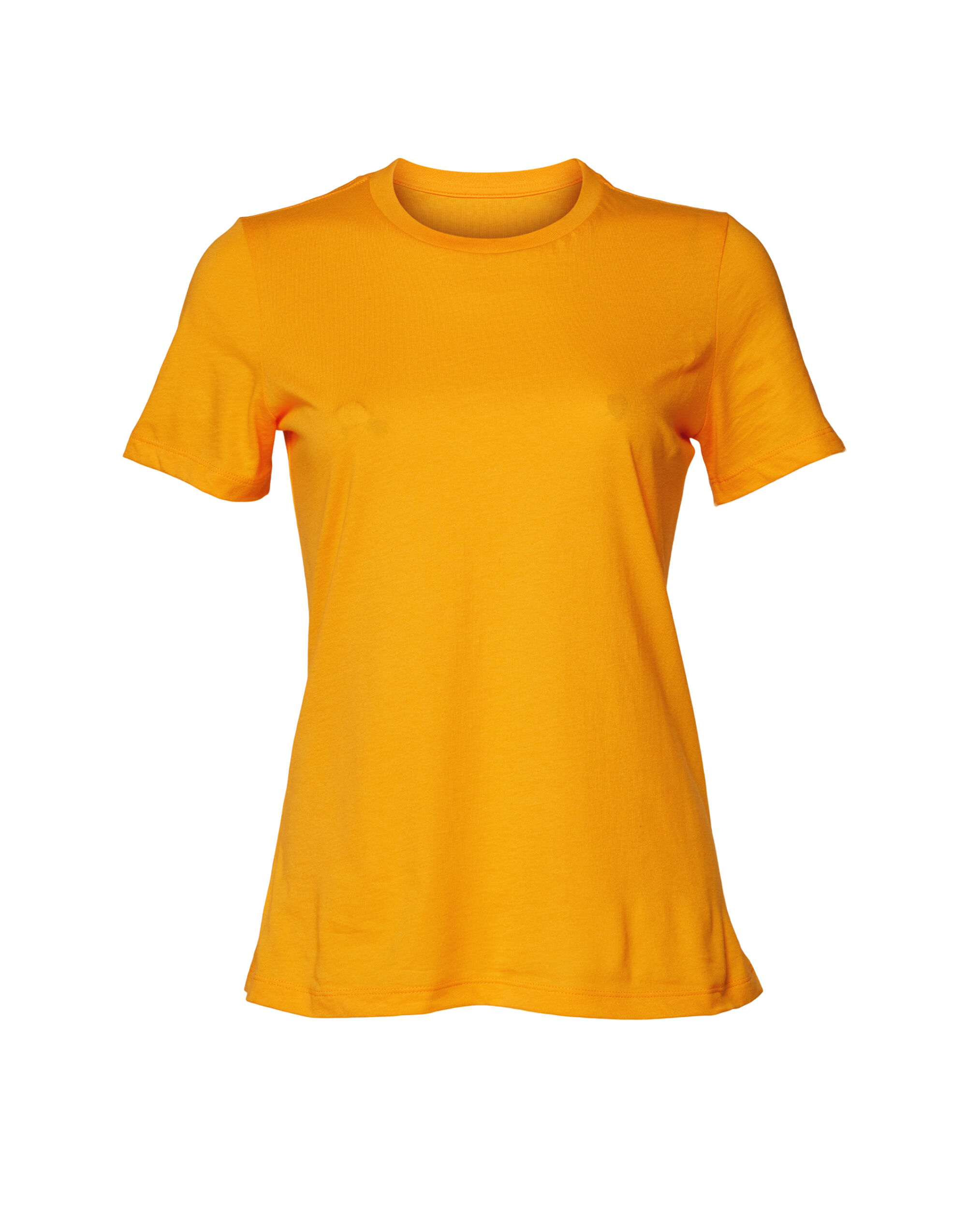 BE6400 Women’s Relaxed Jersey Short Sleeve Tee Gold BE6400 Women’s Relaxed Jersey Short Sleeve Tee Gold