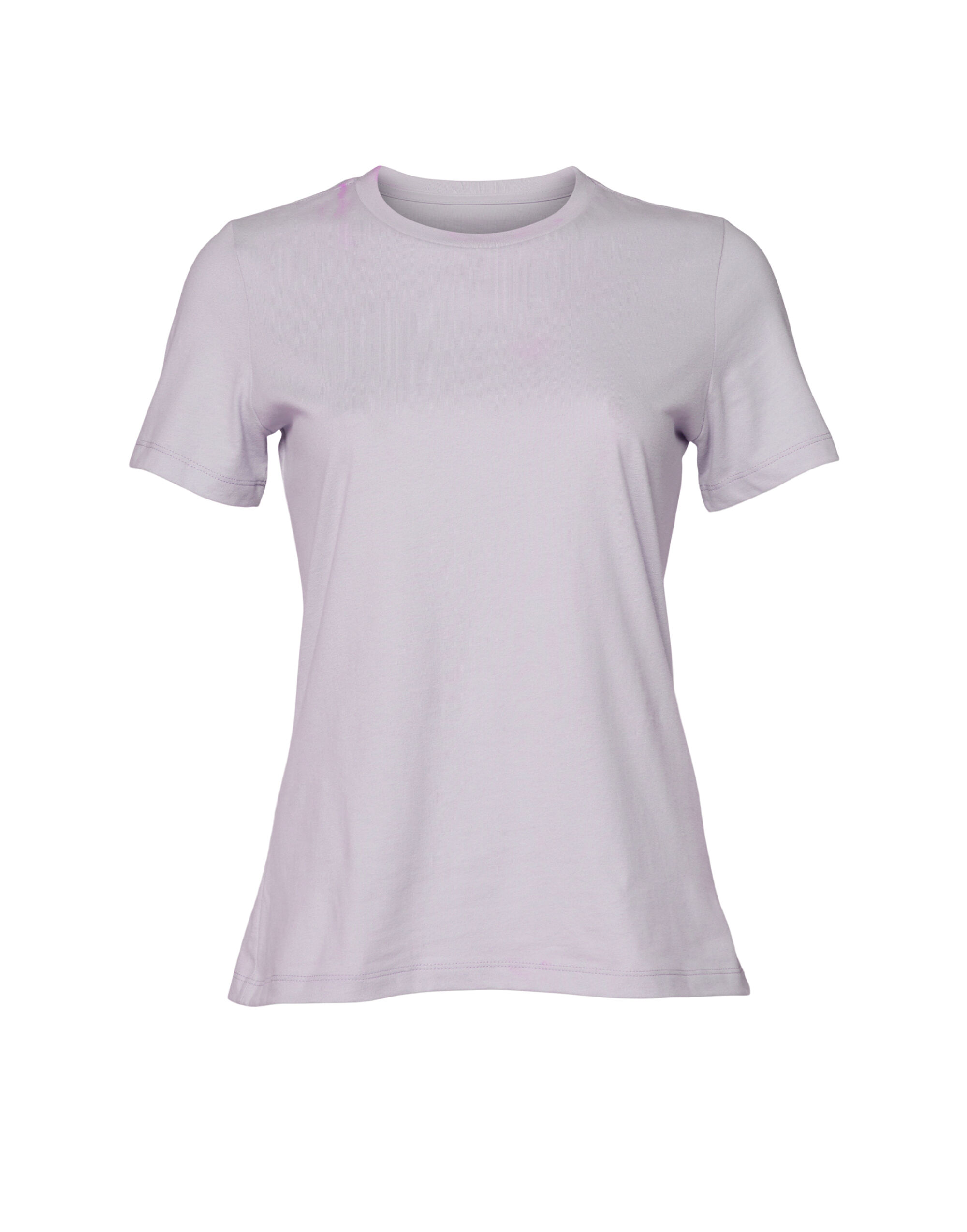 BE6400 Women’s Relaxed Jersey Short Sleeve Tee Lavender Dust