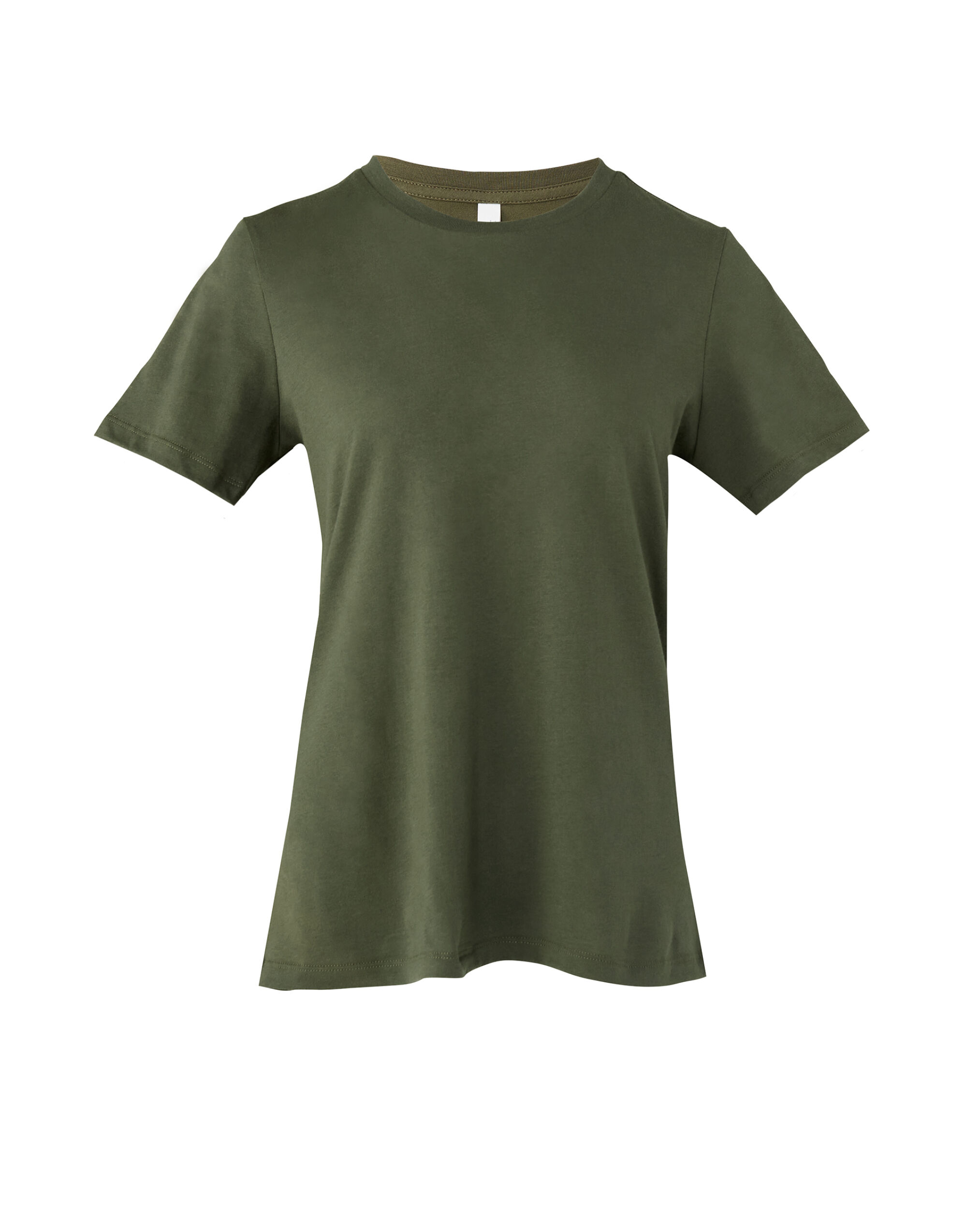 BE6400 Women’s Relaxed Jersey Short Sleeve Tee Military Green