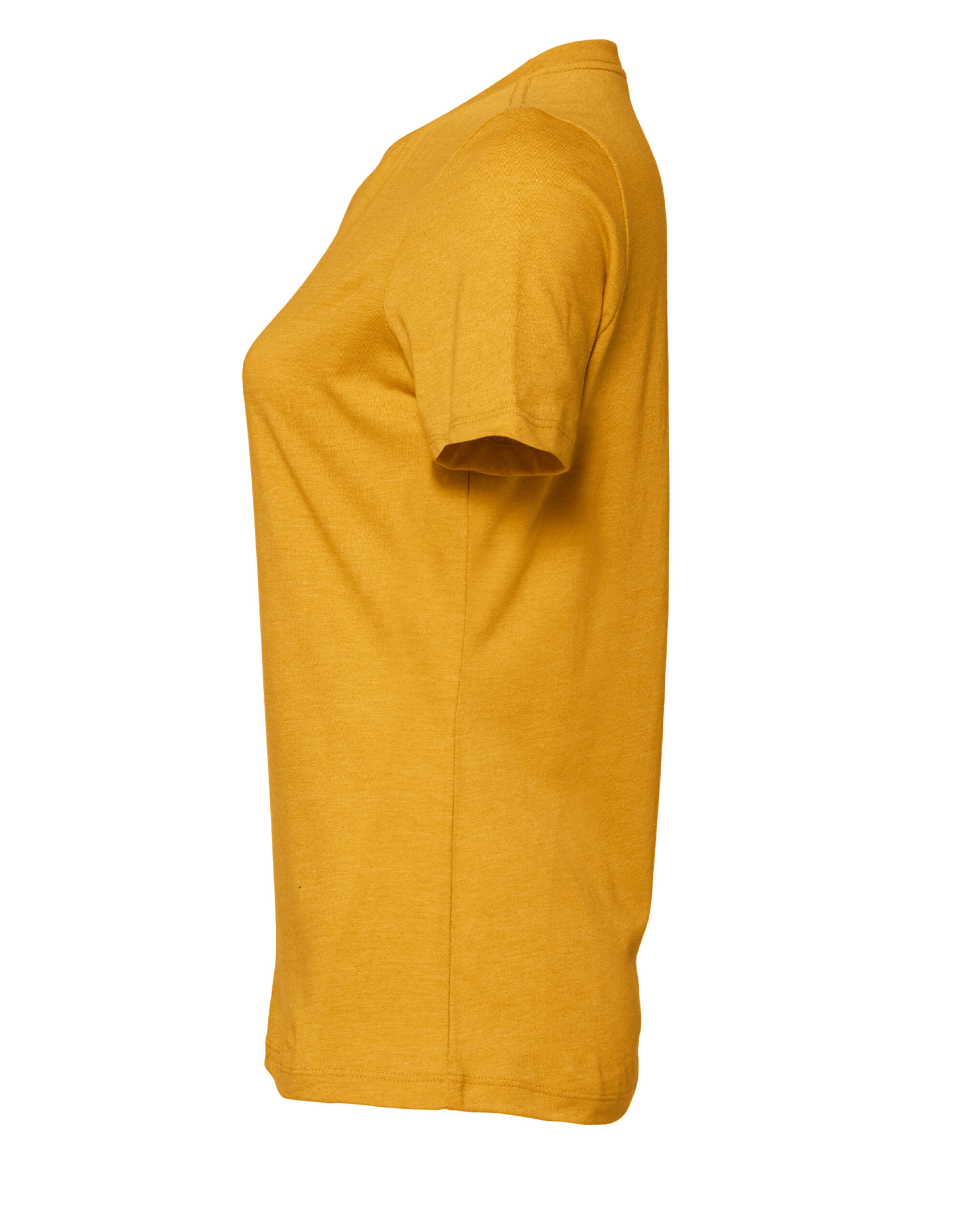 BE6400CVC Women’s Relaxed Heather Jersey Short Sleeve Tee Heather Mustard