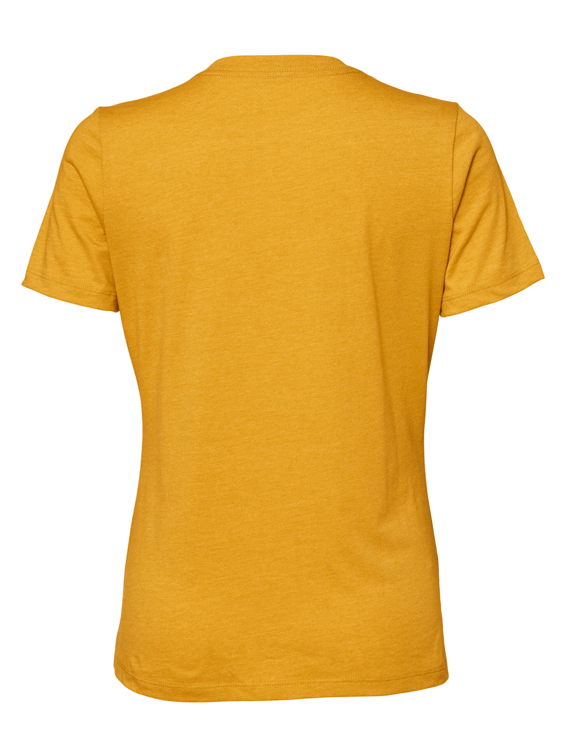 BE6400CVC Women’s Relaxed Heather Jersey Short Sleeve Tee Heather Mustard