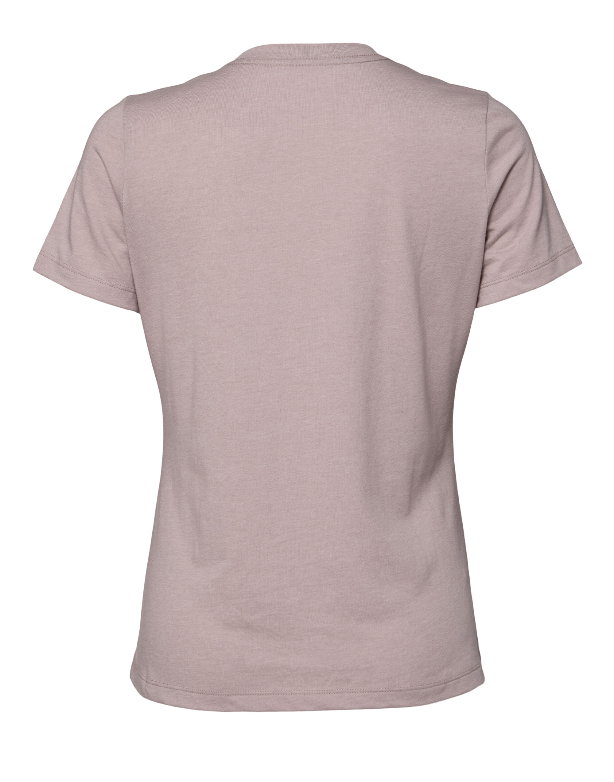 BE6400CVC Women’s Relaxed Heather Jersey Short Sleeve Tee Heather Pink Gravel