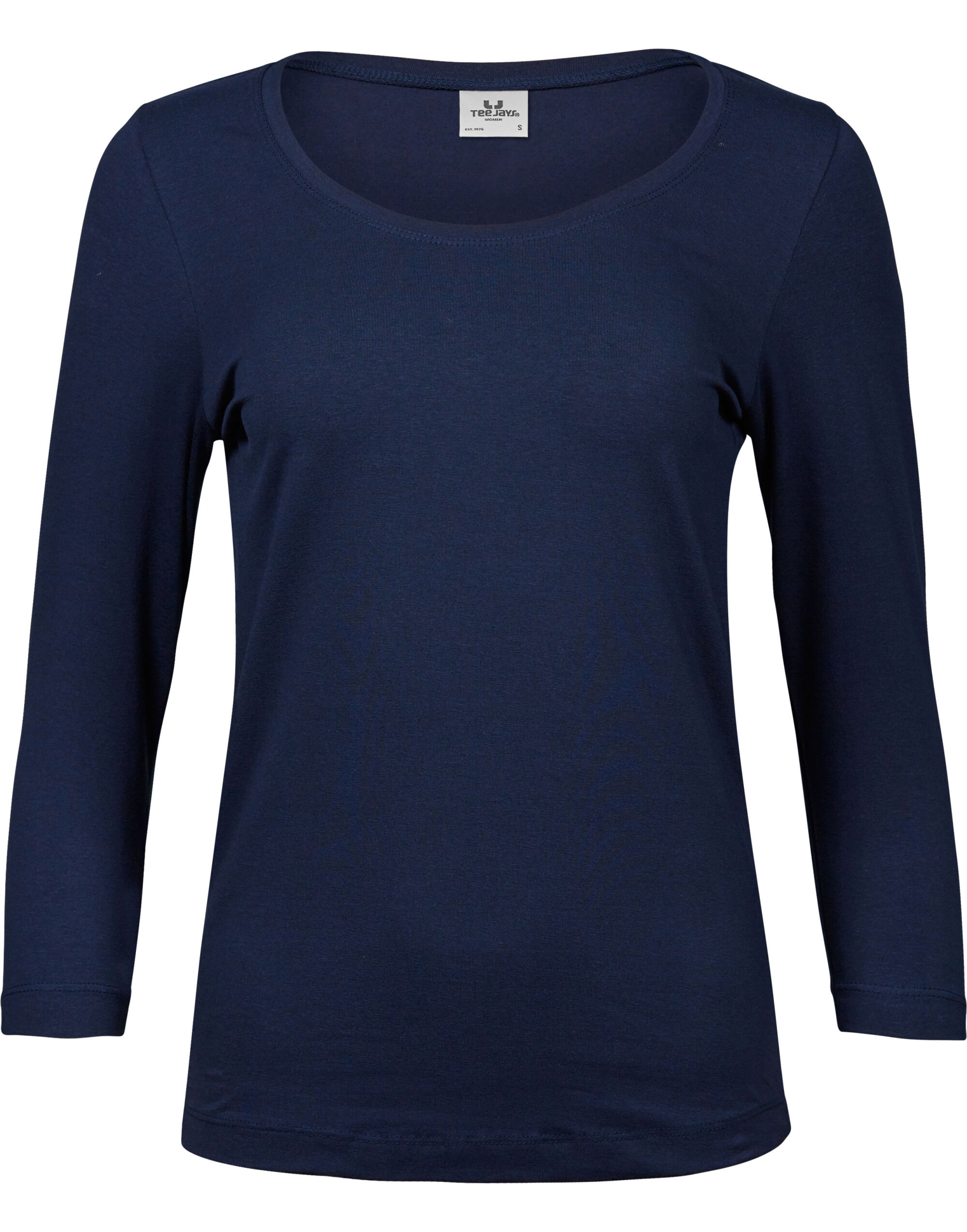 TJ460 Ladies’ Stretch 3/4 Sleeve Tee Navy TJ460 Ladies’ Stretch 3/4 Sleeve Tee Navy