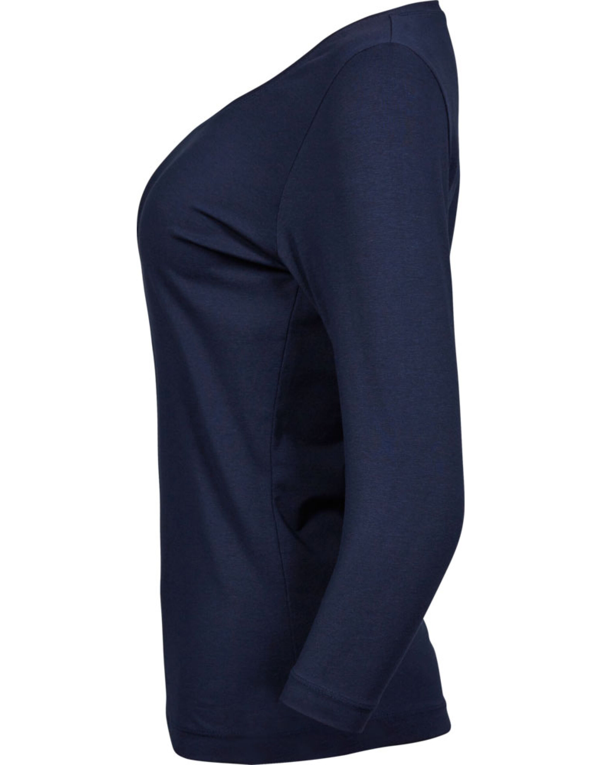 TJ460 Ladies’ Stretch 3/4 Sleeve Tee Navy