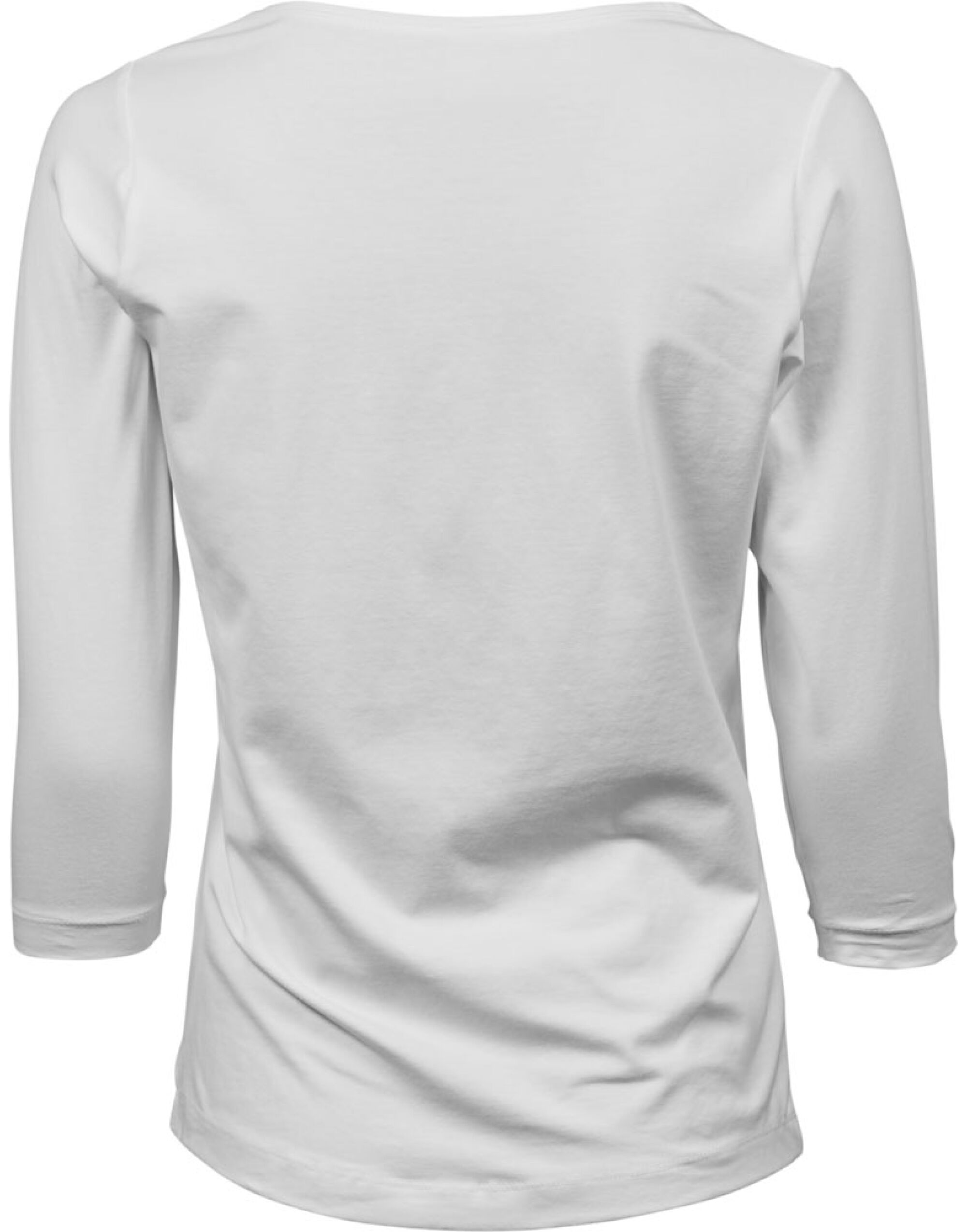 TJ460 Ladies’ Stretch 3/4 Sleeve Tee White